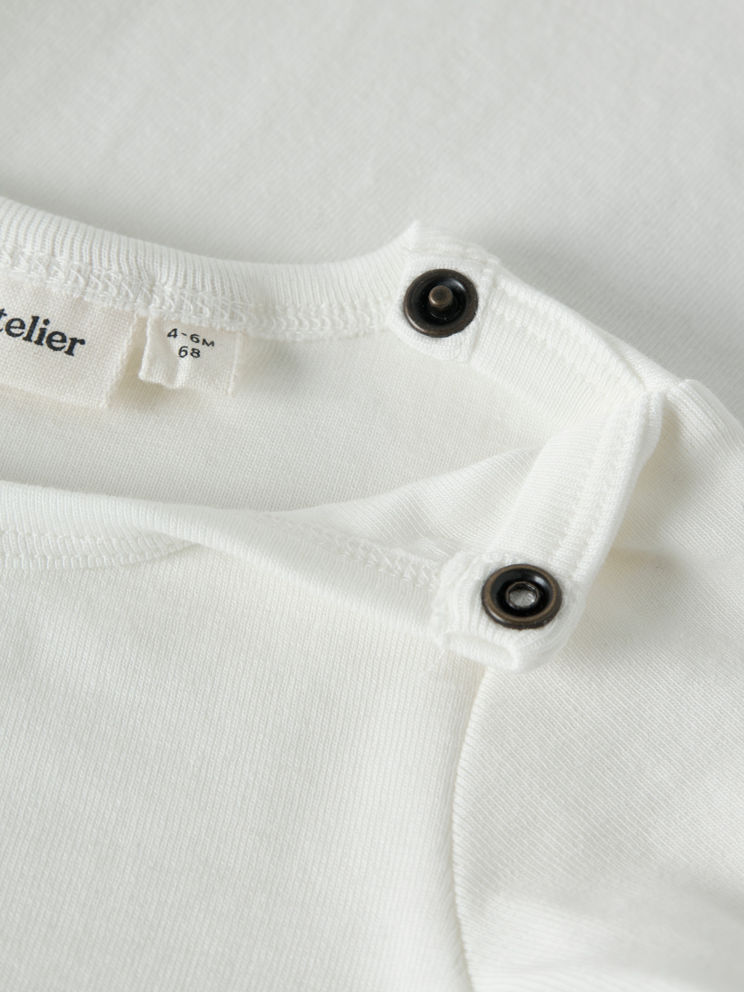 Lil' Atelier Langarmbody »NBNGAYO LS SLIM BODY LIL NOOS« Baumwollmischung