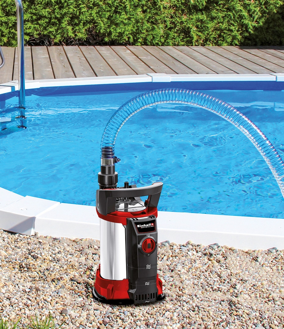 Einhell Klarwasserpumpe "GE-SP 4390 N-A LL ECO", 9000 l/h max. Fördermenge