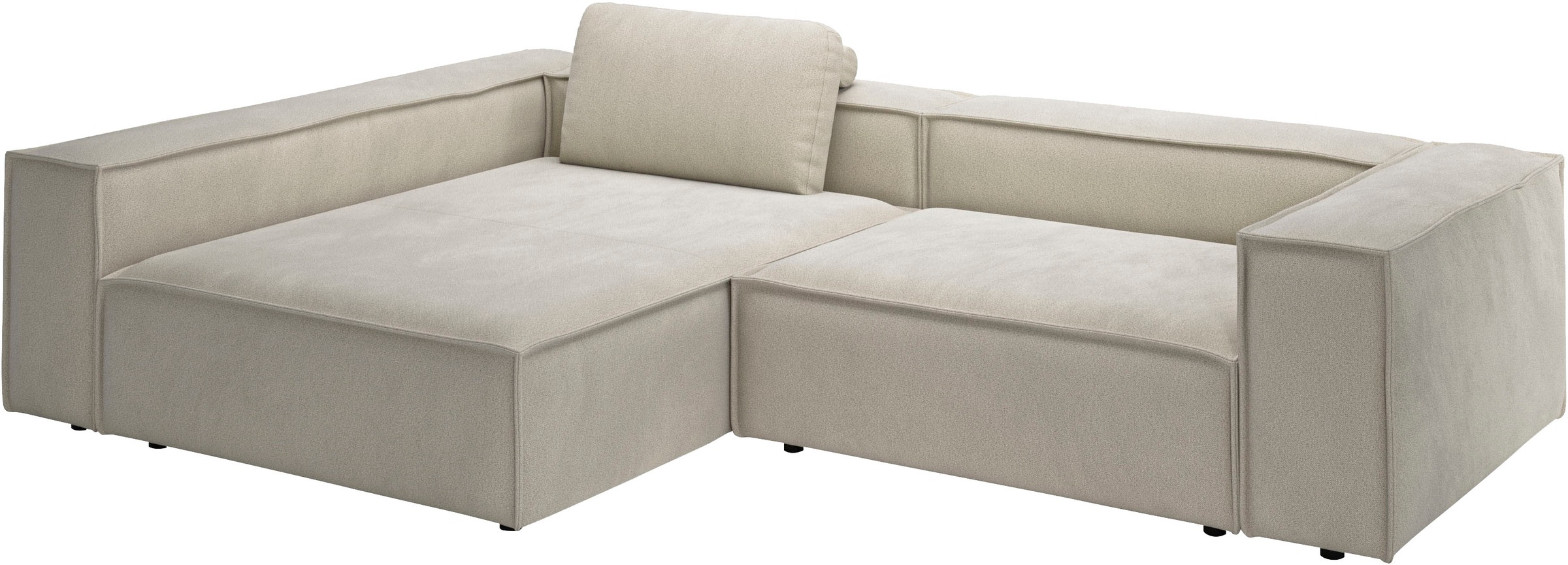 Places of Style Ecksofa "Watertown, moderne XXL L-Form, 306 cm breit", Komf günstig online kaufen