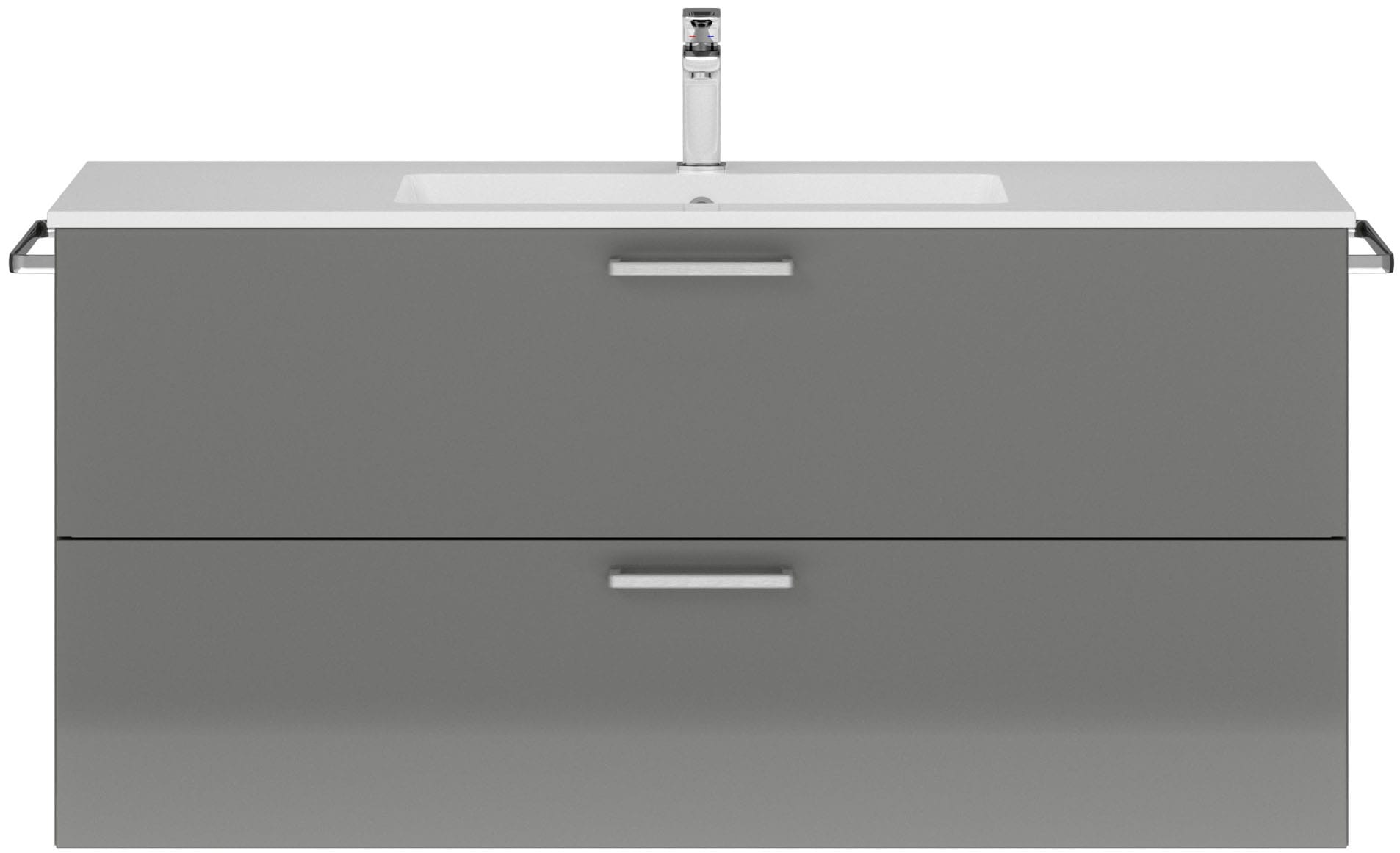 nobilia Waschtisch-Set "Tolvina" vormontiert, mit Soft-Close, 1 Stk. tlg.