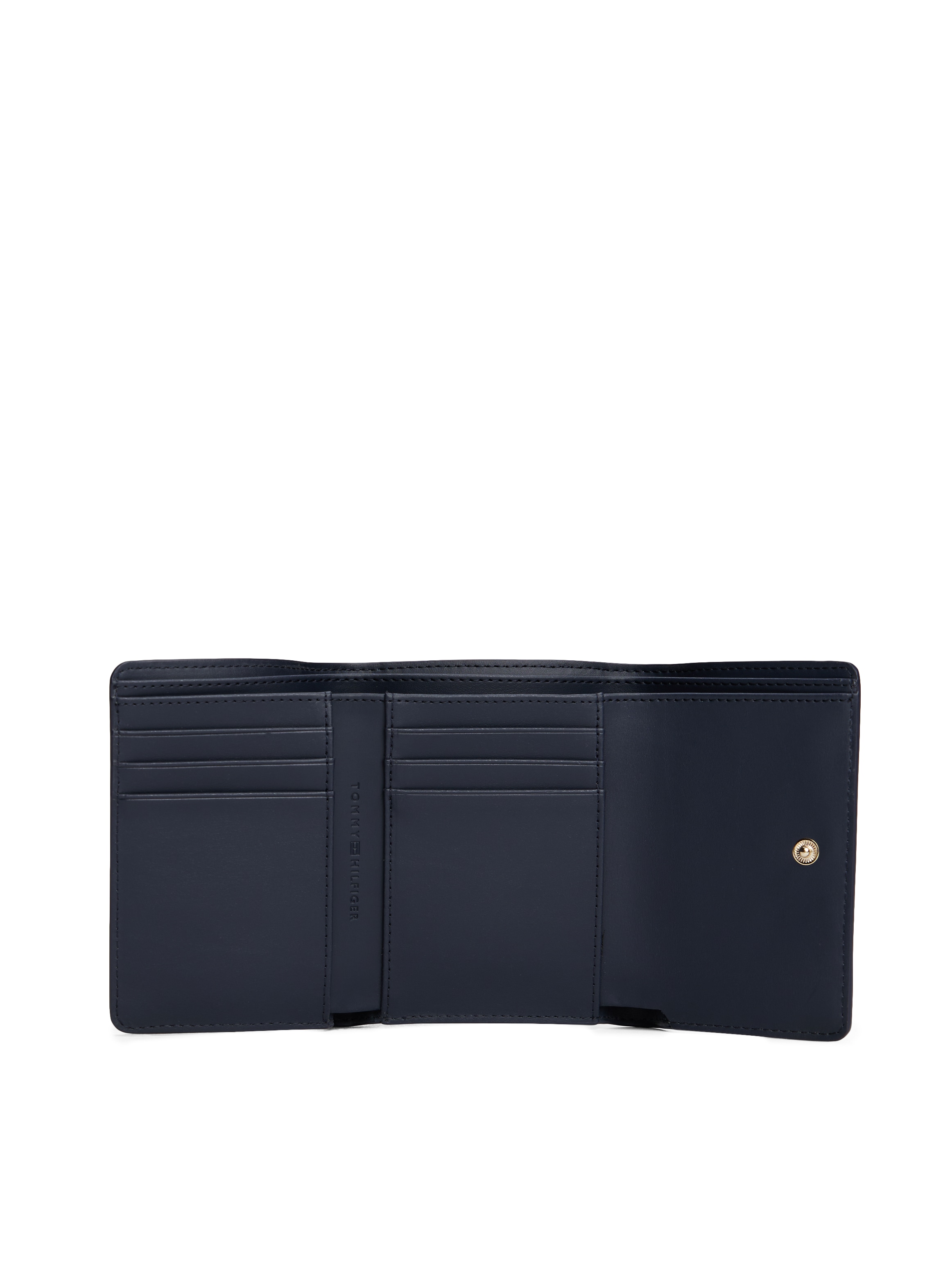 Tommy Hilfiger Geldbörse »TH ICON TRIFOLD«, Damen Geldbeutel, Portemonnaie, RV-Rückfach für Münzen