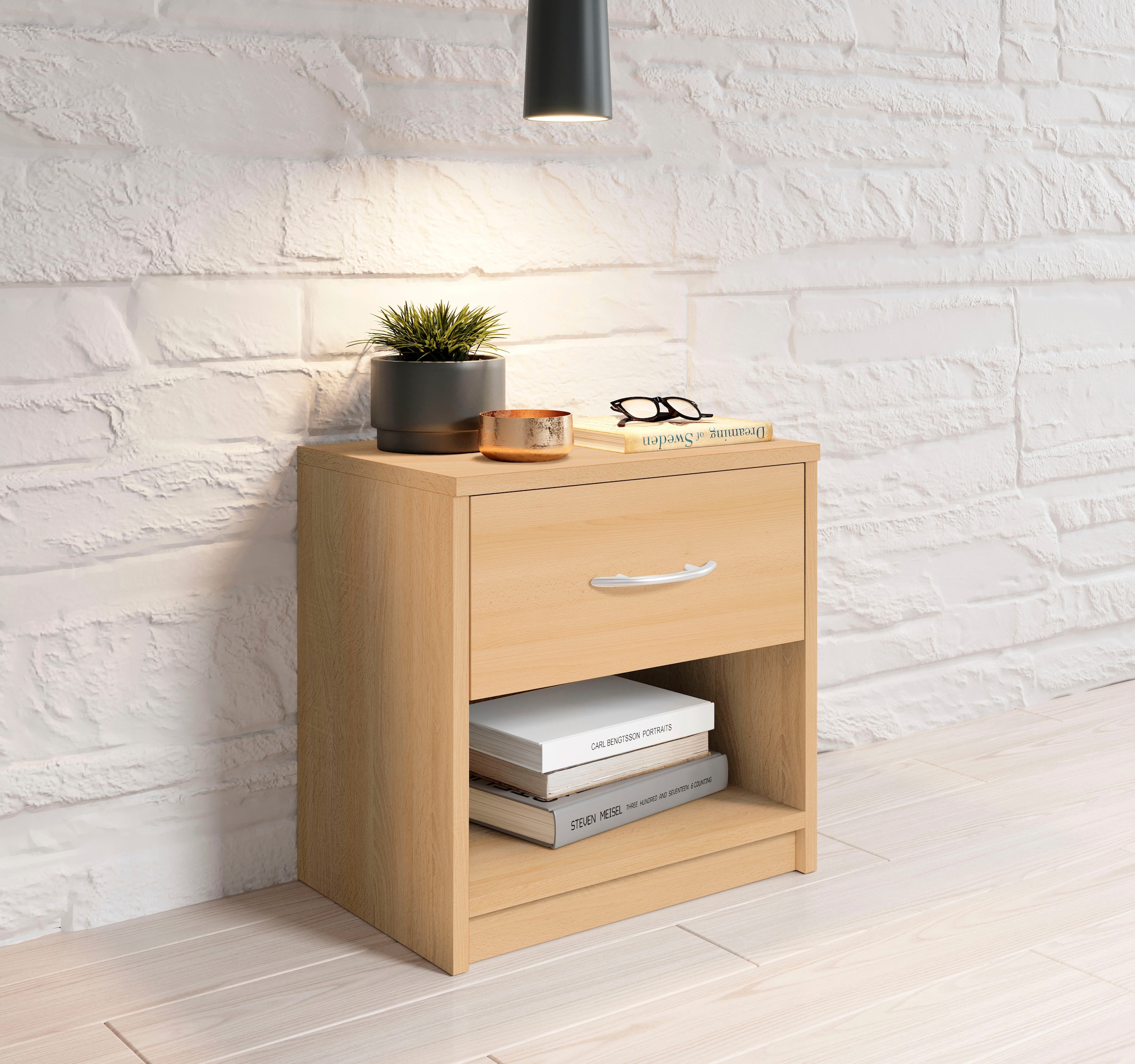 Schlafkontor Nachttisch "Pepe" Breite 39 cm günstig online kaufen