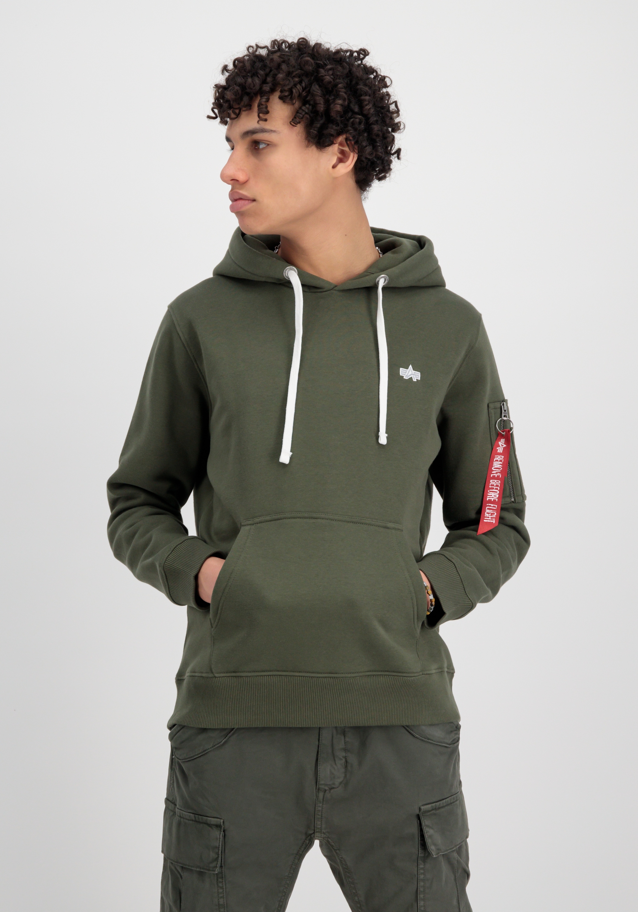 Alpha Industries Hoodie "Alpha Industries Men - Hoodies Unisex EMB Hoodie"