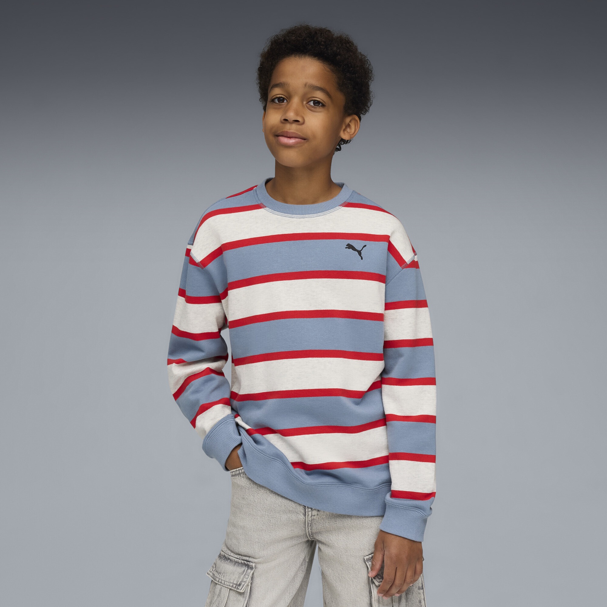 PUMA Sweatshirt »Wardrobe Essentials Go Together Relaxed Sweatshirt Jungen«