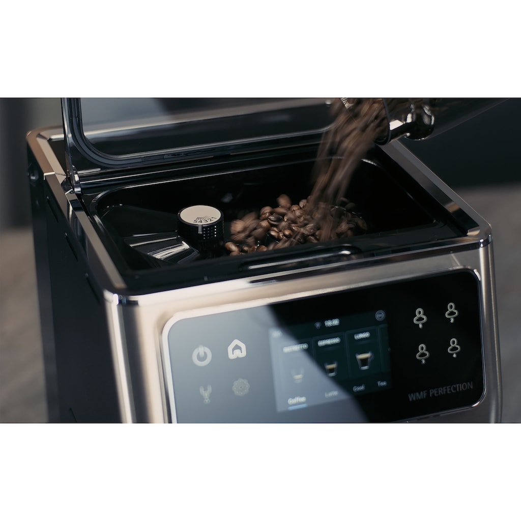 WMF Kaffeevollautomat »Perfection 640 CP812D10«, besonders leise, hochwertiges Gehäuse, LED-Ambient-Light