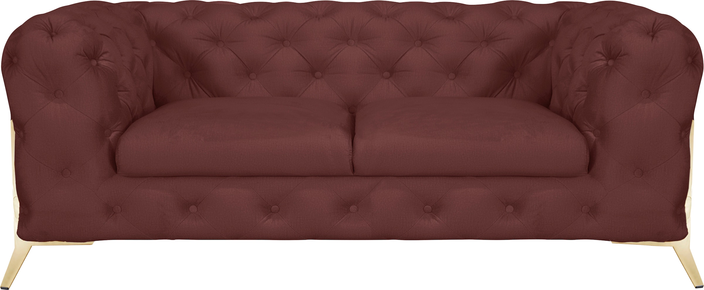 Home affaire Chesterfield-Sofa "Amaury" aufwändige Knopfheftung, moderne Ch günstig online kaufen