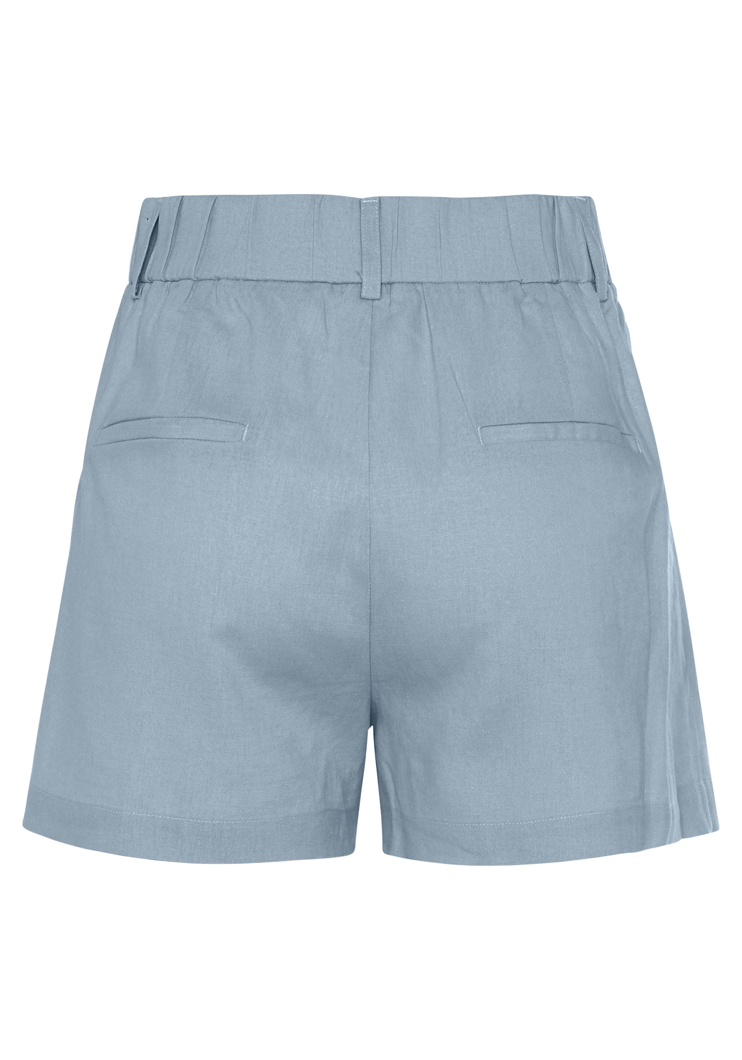 Thumbnail - LASCANA Webshorts aus Leinen-Viskose-Mix