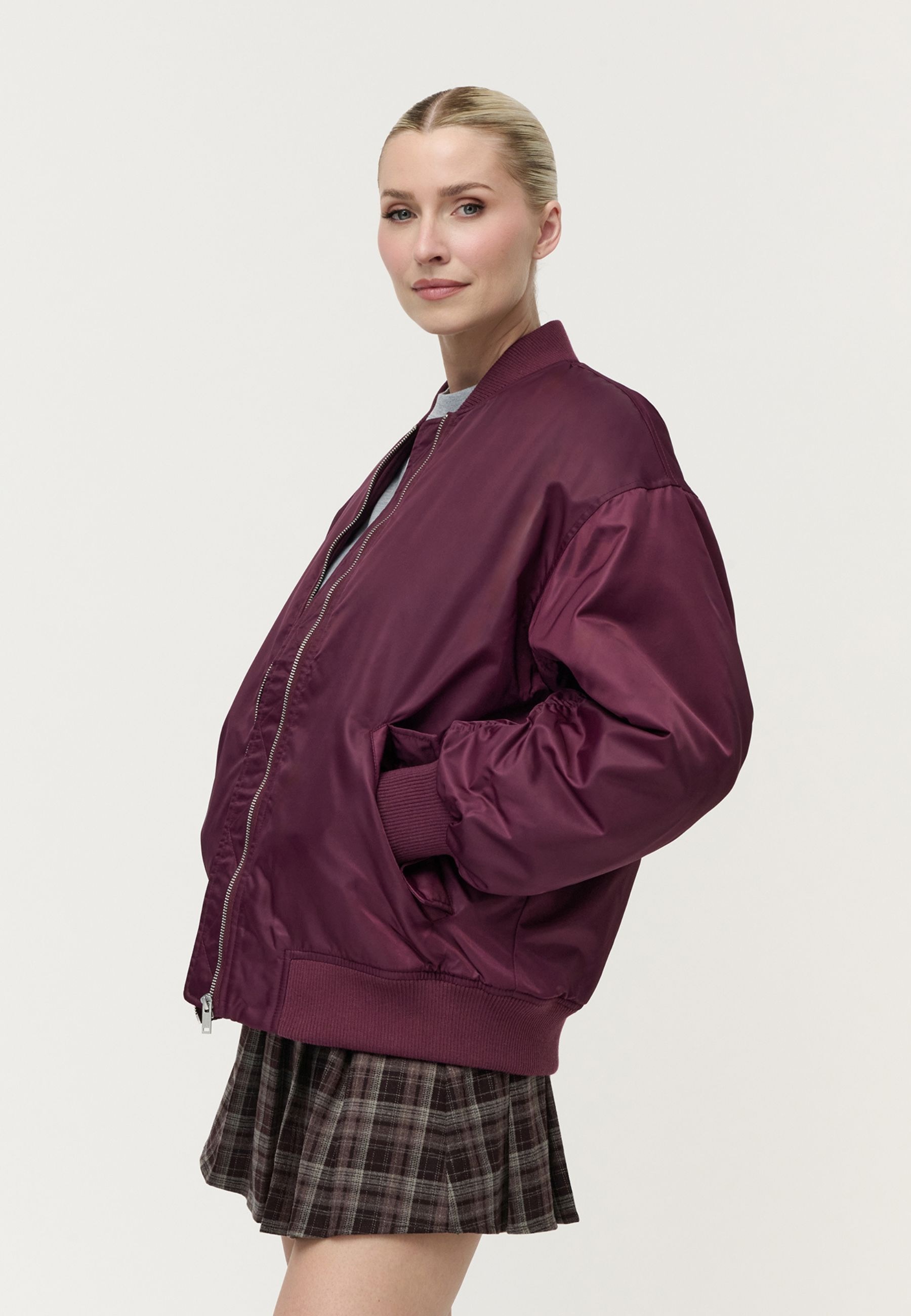 LeGer Bomberjacke »LeGer Leyli Jacket« 1 Stk. tlg. ohne Kapuze