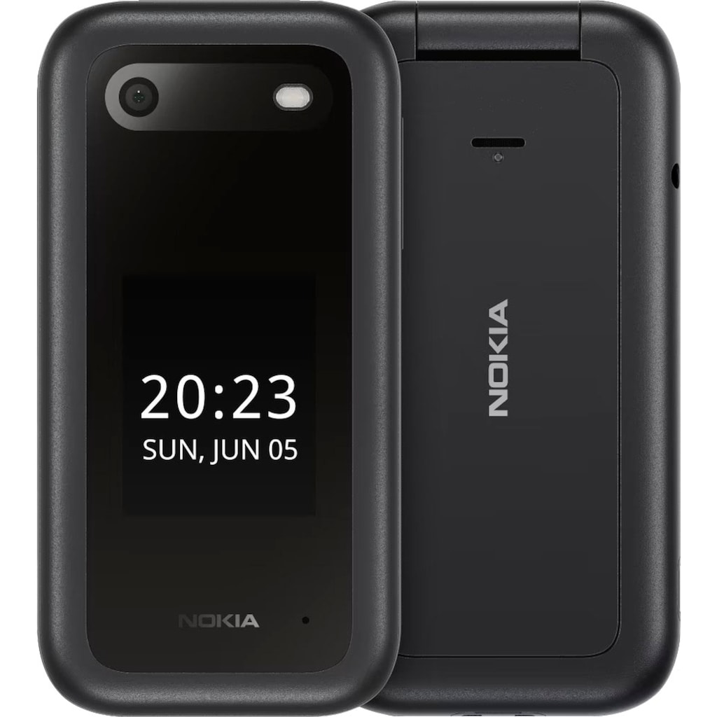 Nokia Klapphandy »2660 Flip«, (7,11 cm/2,8 Zoll, 0,12 GB Speicherplatz, 0,3 MP Kamera)