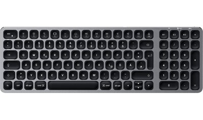 Tastatur »Aluminium BT Backlit Keyboard Slim German«,...