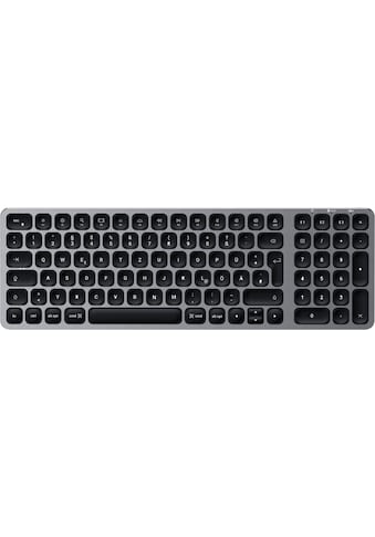 Satechi Tastatur »Aluminium BT Backlit Pianina...