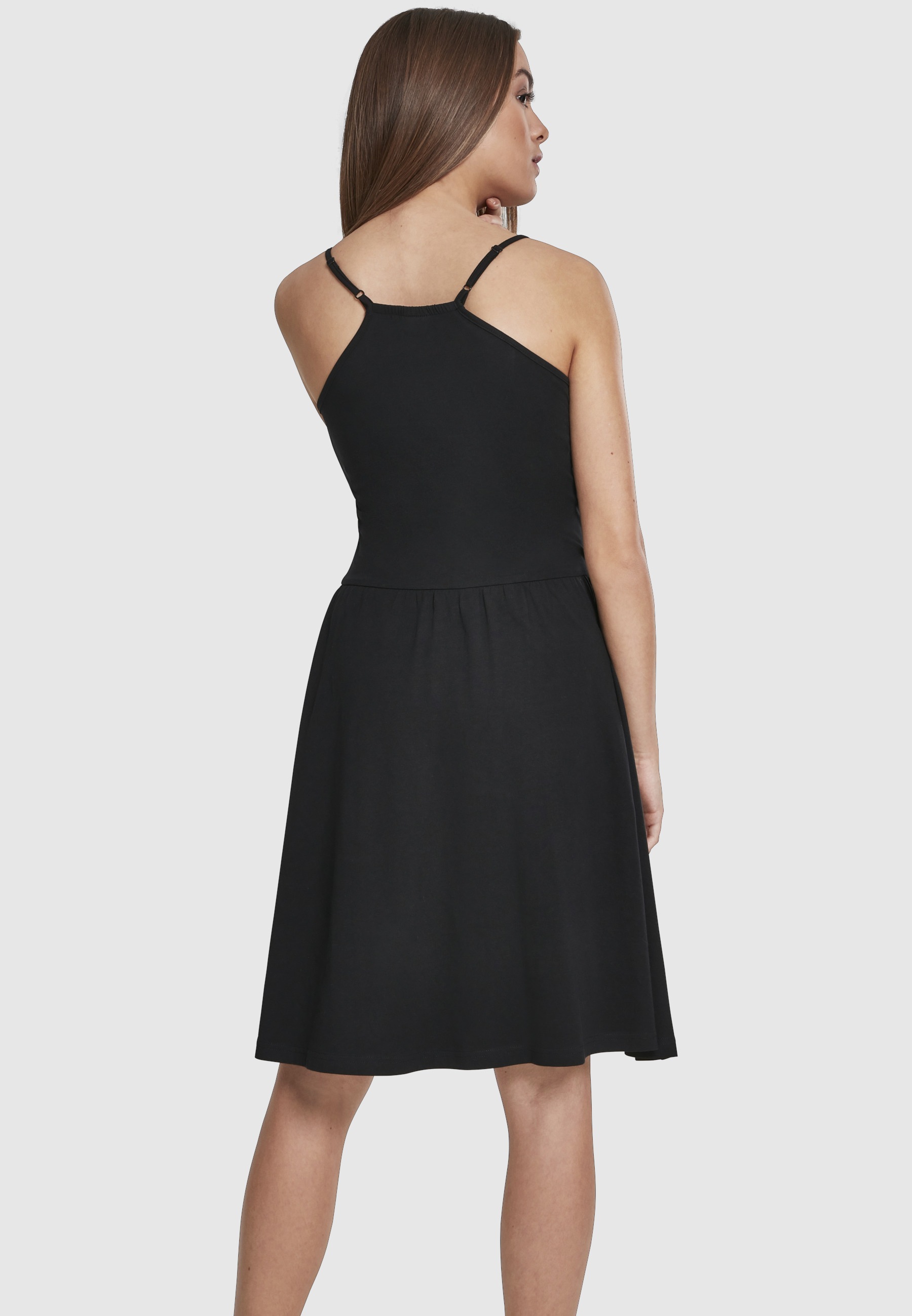 URBAN CLASSICS Shirtkleid »Urban Classics Damen Ladies Spaghetti Dress« 1 Stk. tlg.