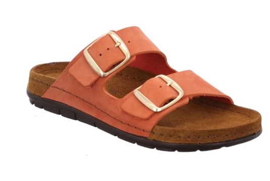 Rohde Pantolette "Rodigo-D", Sommerschuh, Schlappen, Hausschuh mit Schnalle günstig online kaufen