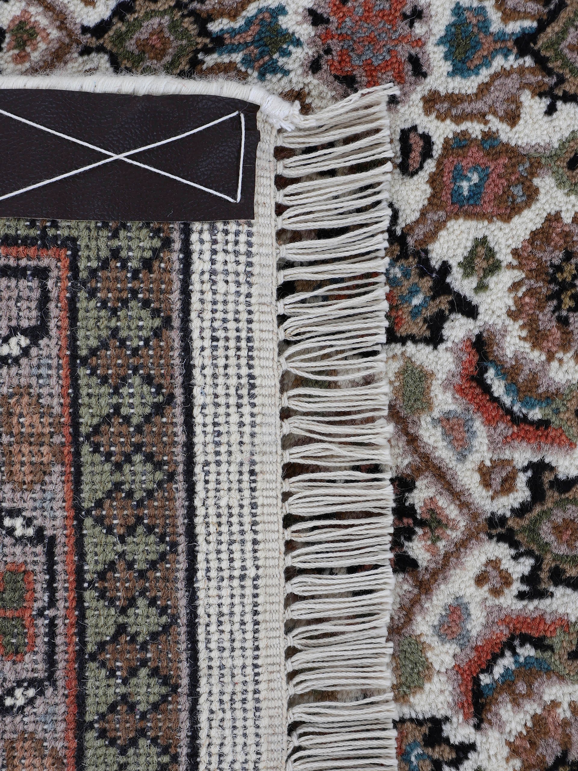 Woven Arts Orientteppich »Orientteppich Bidjar Herati«, rechteckig, 15 mm Höhe, handgeknüpft, Wohnzimmer, reine Wolle