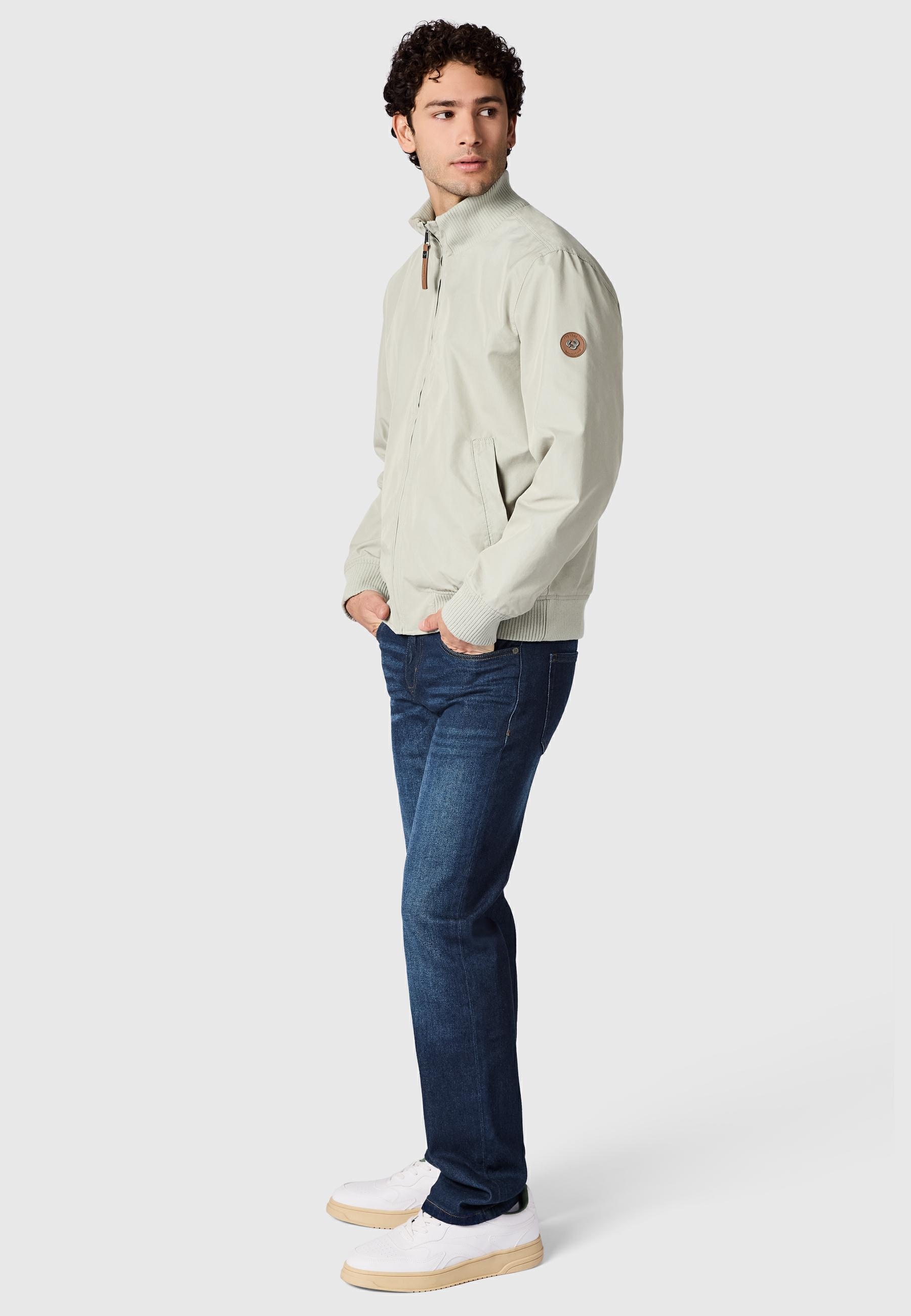 Ragwear Outdoorjacke »Crusien YOUMODO« ohne Kapuze Leichte Jacke mit elastischen Bündchen