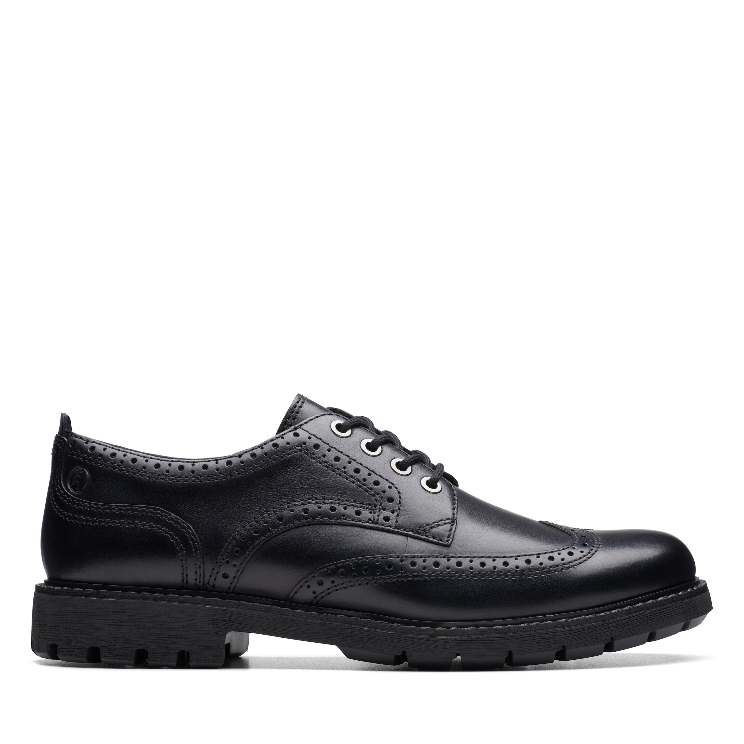 Clarks Budapester »Batcombe Far«, Brogue, Schnürschuh, Business Schuh mit Flügelkappe