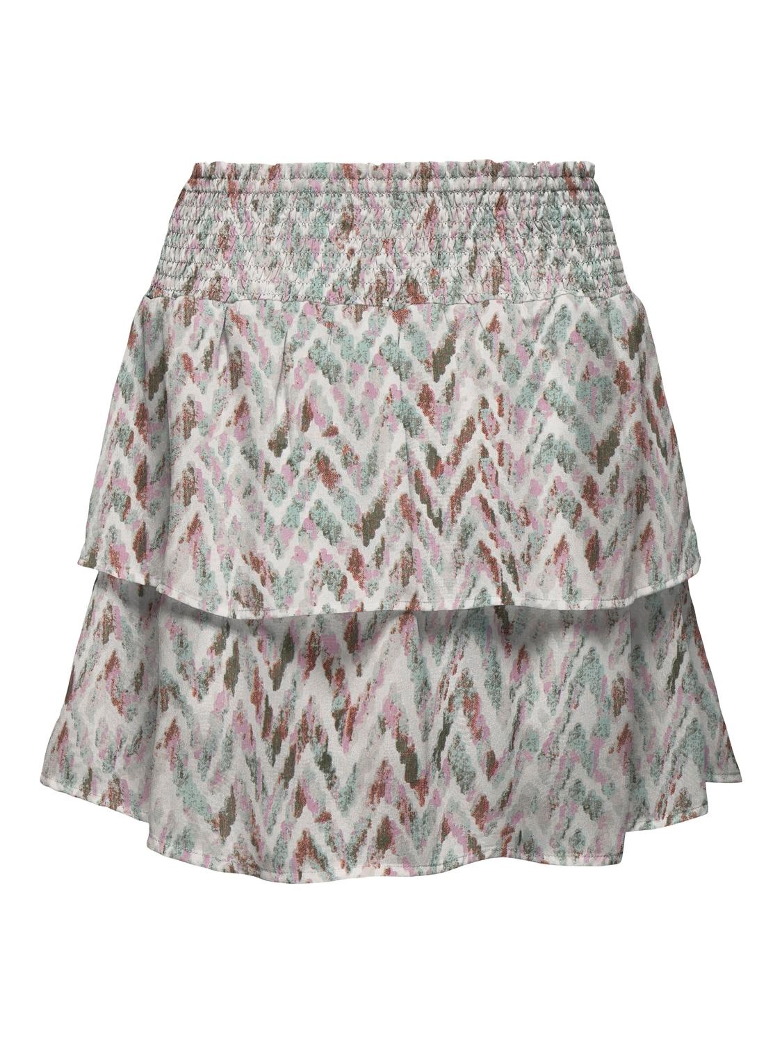 ONLY Minirock "ONLANN STAR LAYERED SMOCK SKIRT" günstig online kaufen