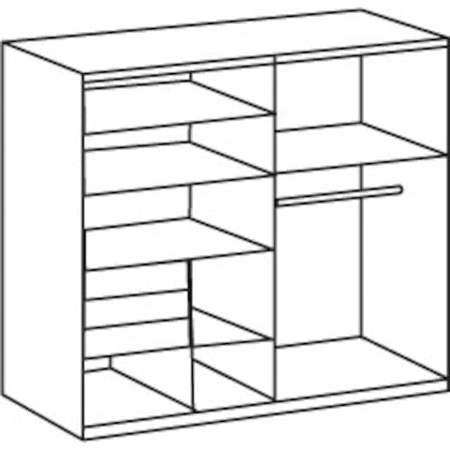 Wimex Schwebetürenschrank »Oldenburg«, mit Spiegel | BAUR