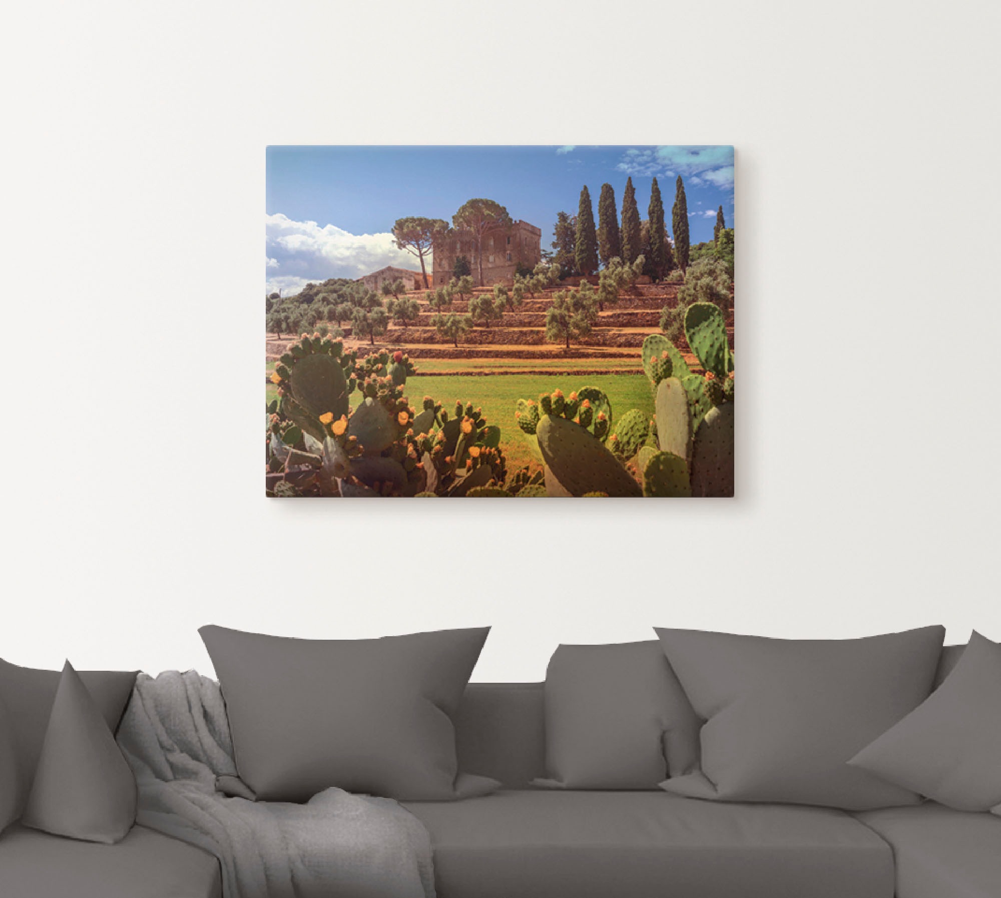 Artland Wandbild »Toskana I«, Europa, (1 St.), als Leinwandbild, Poster in verschied. Größen