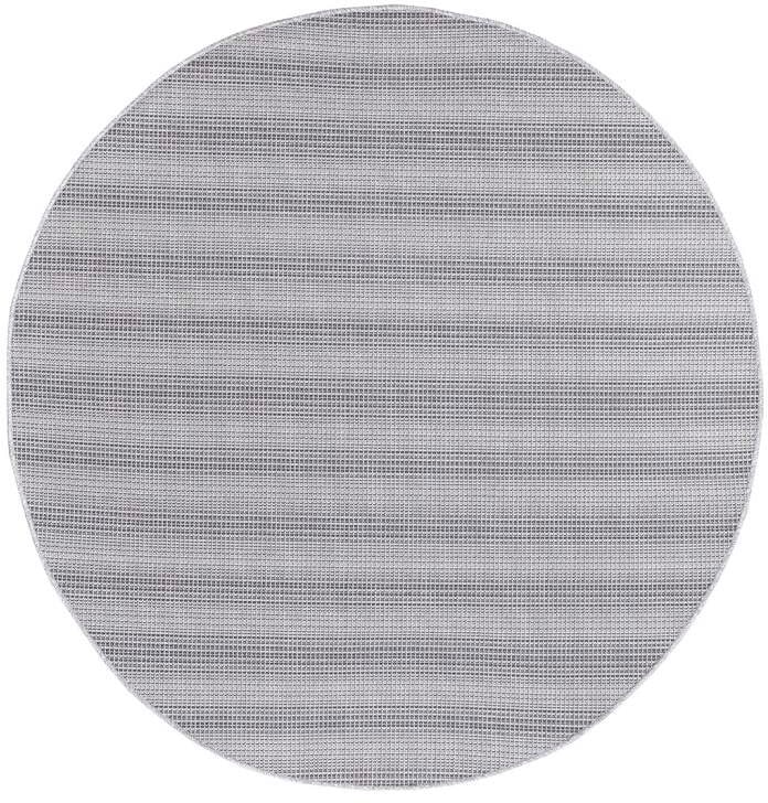 Carpet City Outdoorteppich »PALM3471«, rund, 5 mm Höhe, Wetterfest & UV-beständig, für Balkon, Terrasse, Küche, flach gewebt