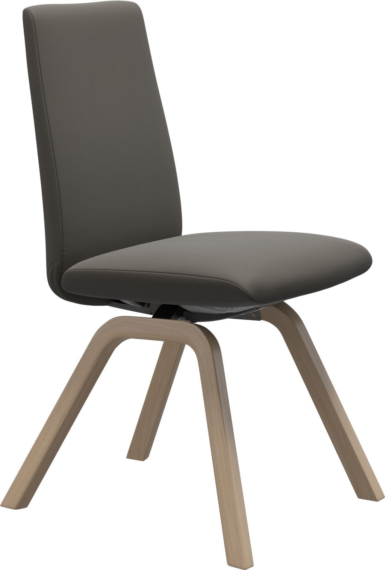 Stressless® Polsterstuhl »Laurel«, Leder PALOMA, Low Back, Größe M, mit schräggestellten Beinen in Eiche natur