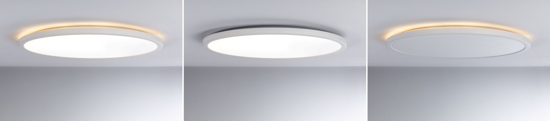 Paulmann LED Panel »LED Panel Atria Shine rund 400mm 323W 3680lm / 280lm 3000K«, 1 flammig