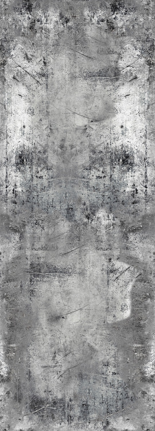 queence Vinyltapete "Grunge" Abriebeffekte Steinoptik bedruckt clean minimalistisch unifarben glatt 90x250cm, selbstklebend, kinderleichte Anbringung, Sticker