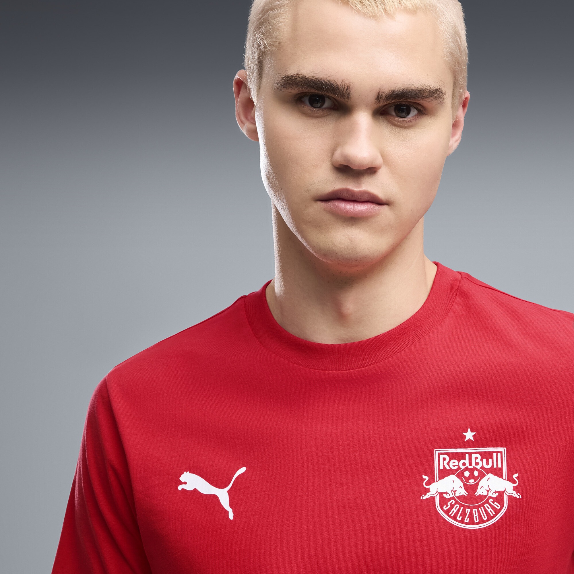 PUMA T-Shirt »FC RB Salzburg ftblEssentials T-Shirt Herren«