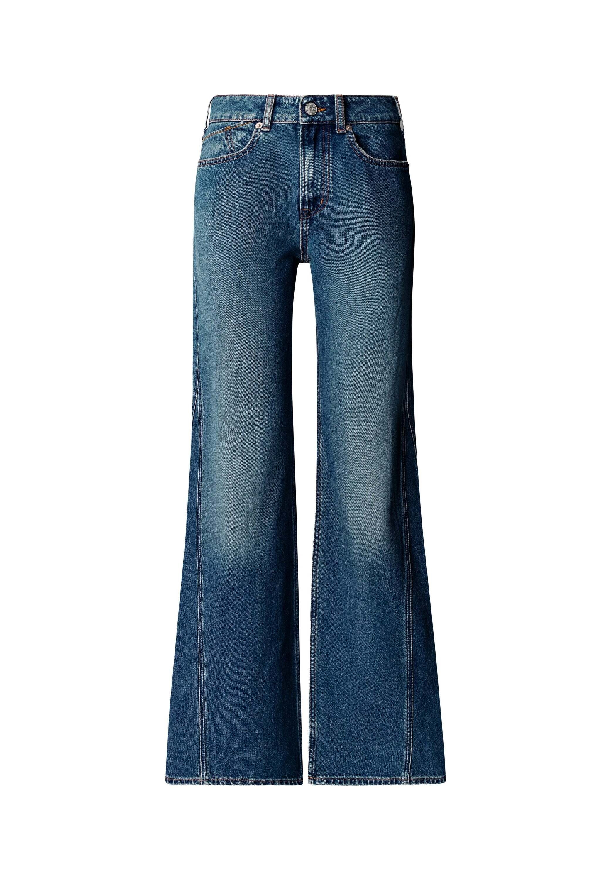 Pepe Jeans Slim-fit-Jeans »flare fit jeans BELLE HW FLARE CONTRAST«