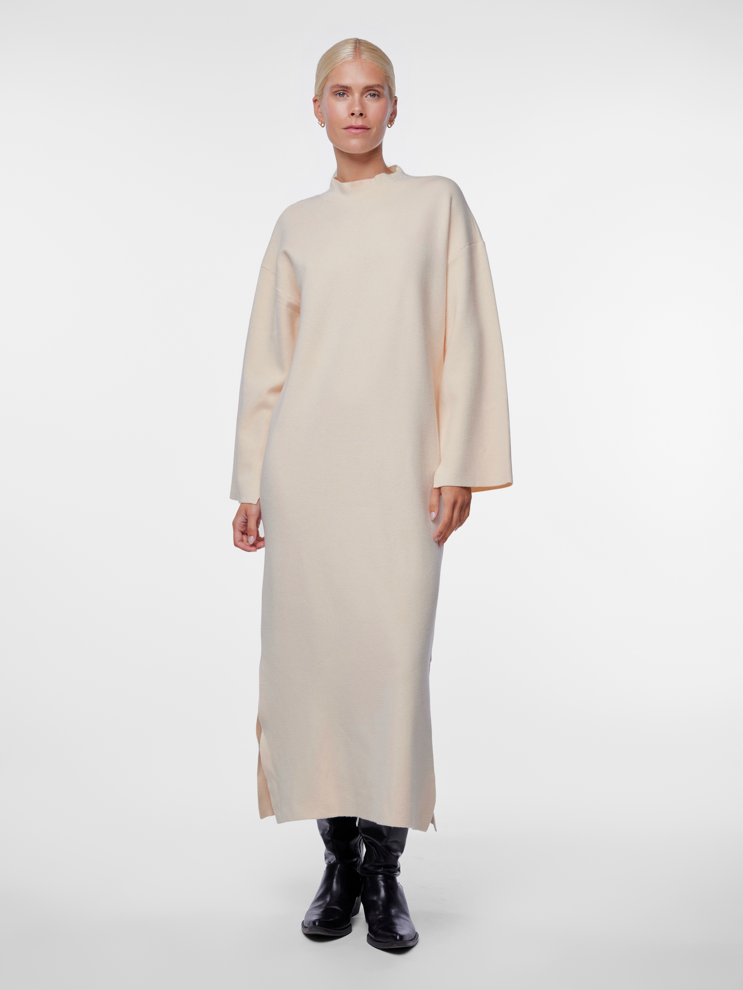 Y.A.S Strickkleid »YASELMA LS LONG KNIT DRESS S. NOOS«