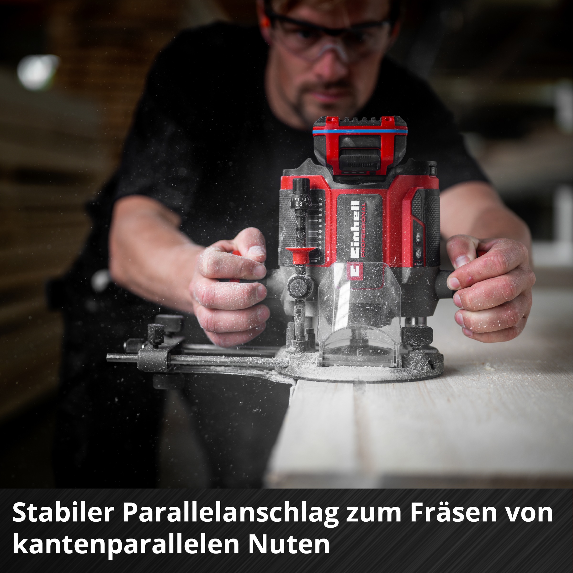 Einhell Oberfräse »Professional TP-RO 18/55 Li BL - Solo« ohne Akku und Ladegerät