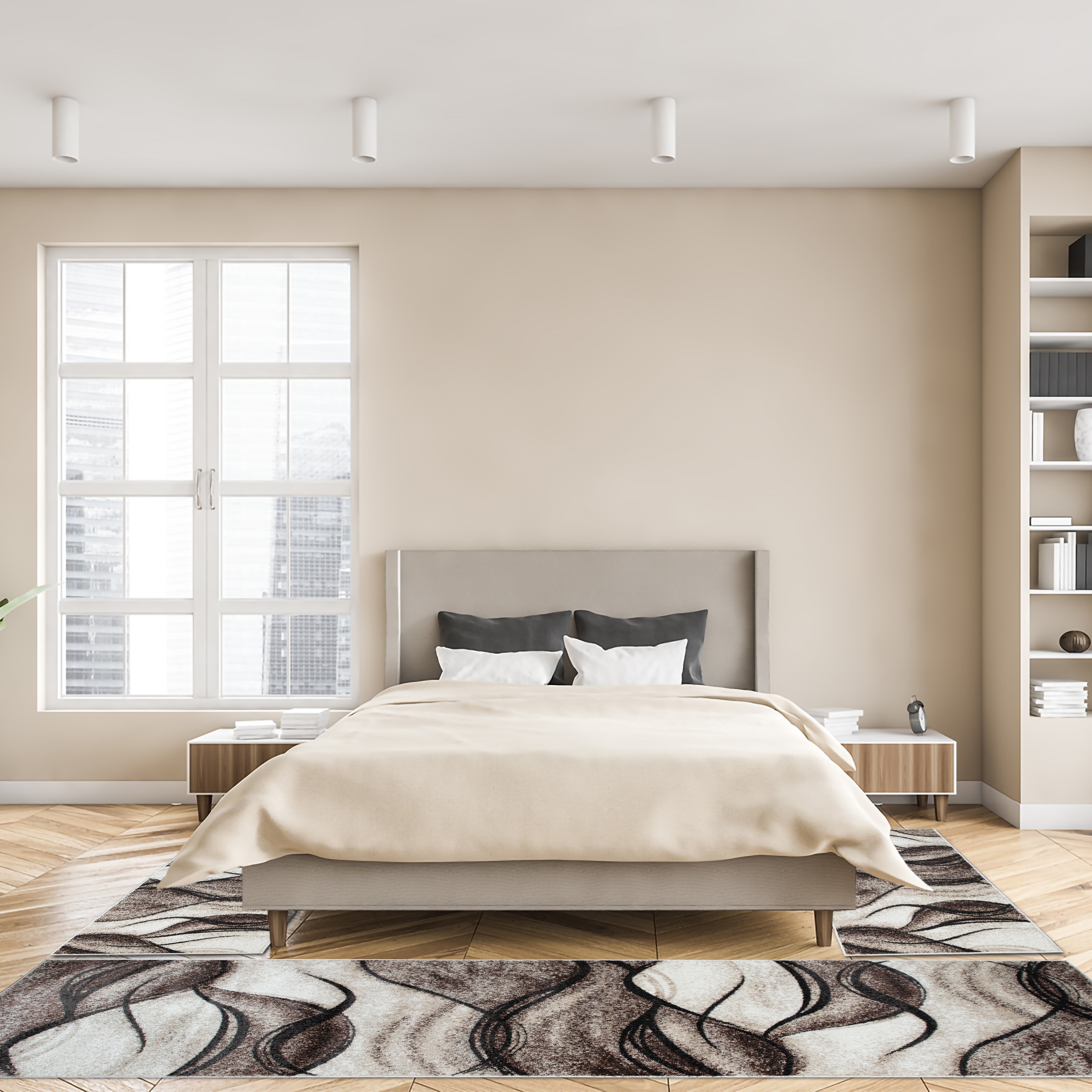 OTTO home Bettumrandung "Tritom" Höhe 9 mm 3 tlg. mit besonders weichem Flo günstig online kaufen