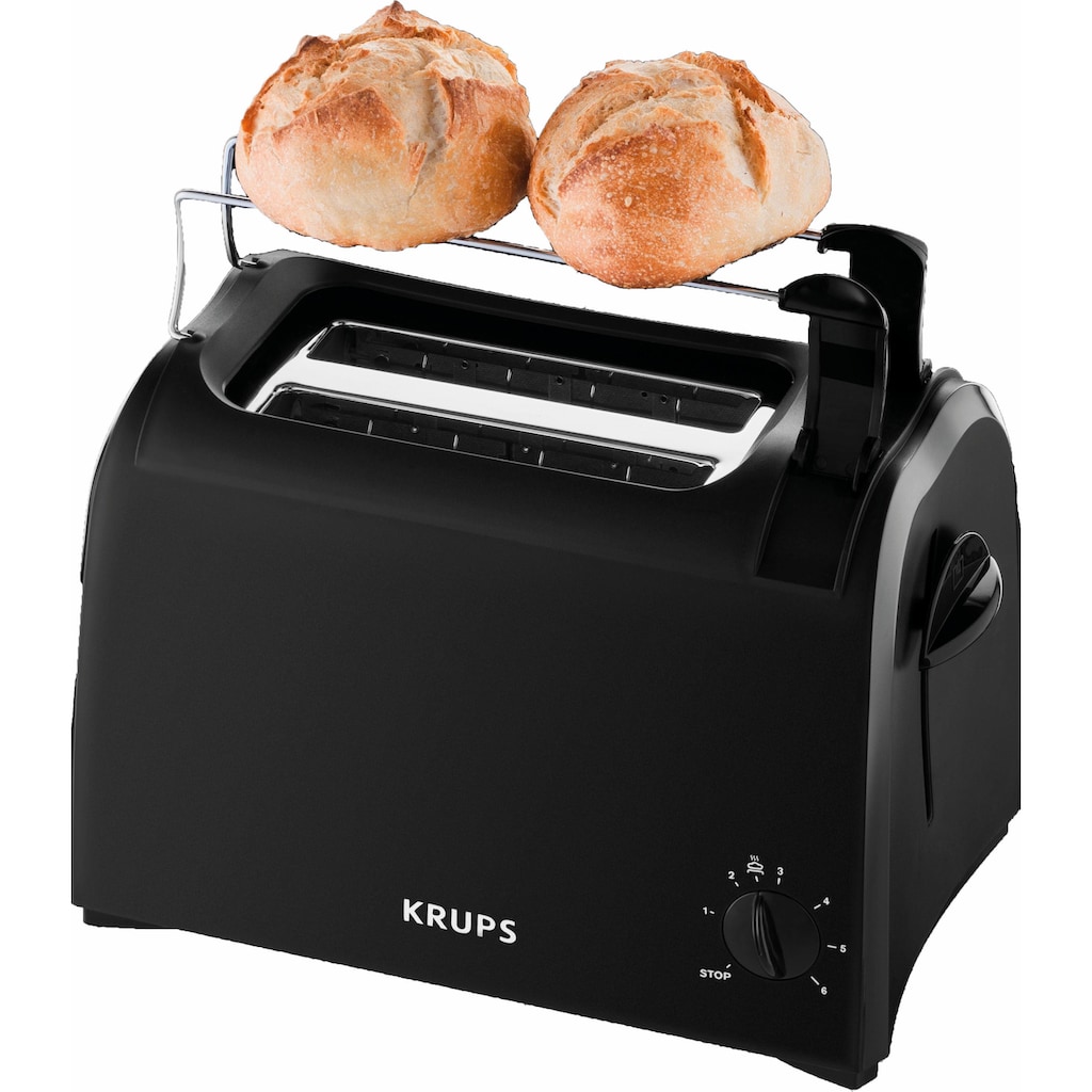 Krups Toaster »Pro Aroma KH1518«, 2 kurze Schlitze, für 2 Scheiben, 700 W