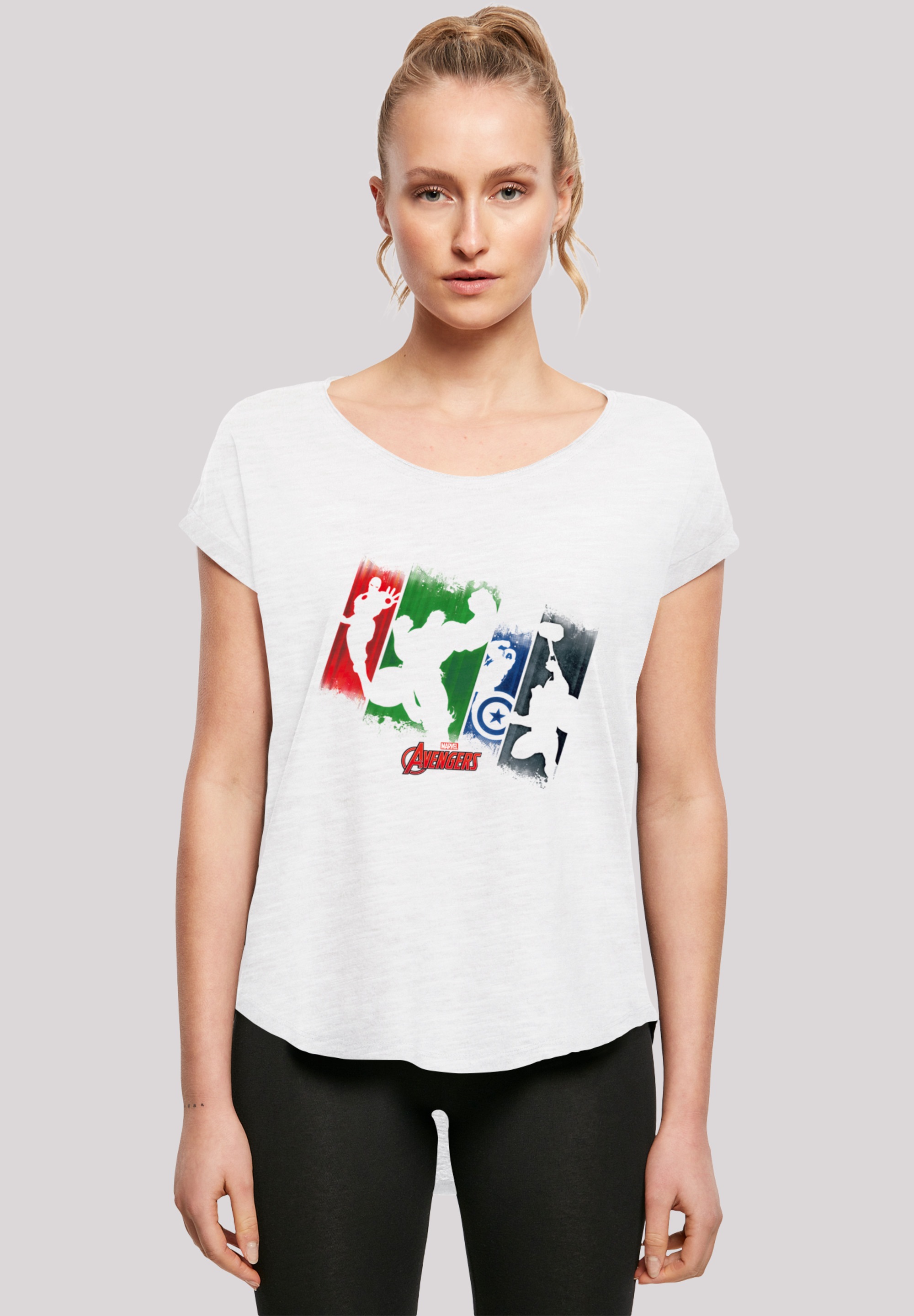 F4NT4STIC Kurzarmshirt »F4NT4STIC Damen«, (1 tlg.)