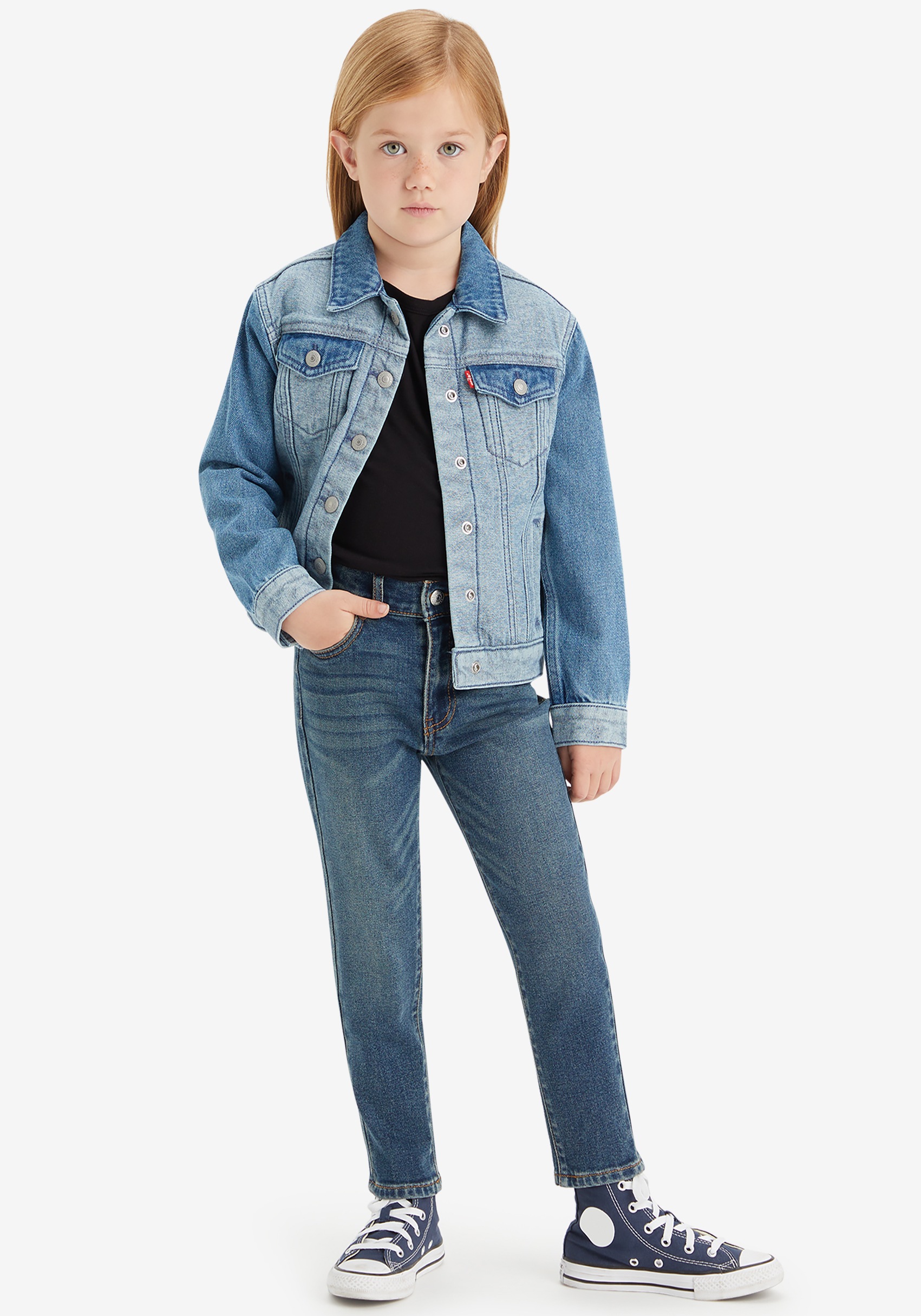 Levi's® Kids 5-Pocket-Jeans »LVG MINI MOM JEANS«, im Mom-Fit, for Girls