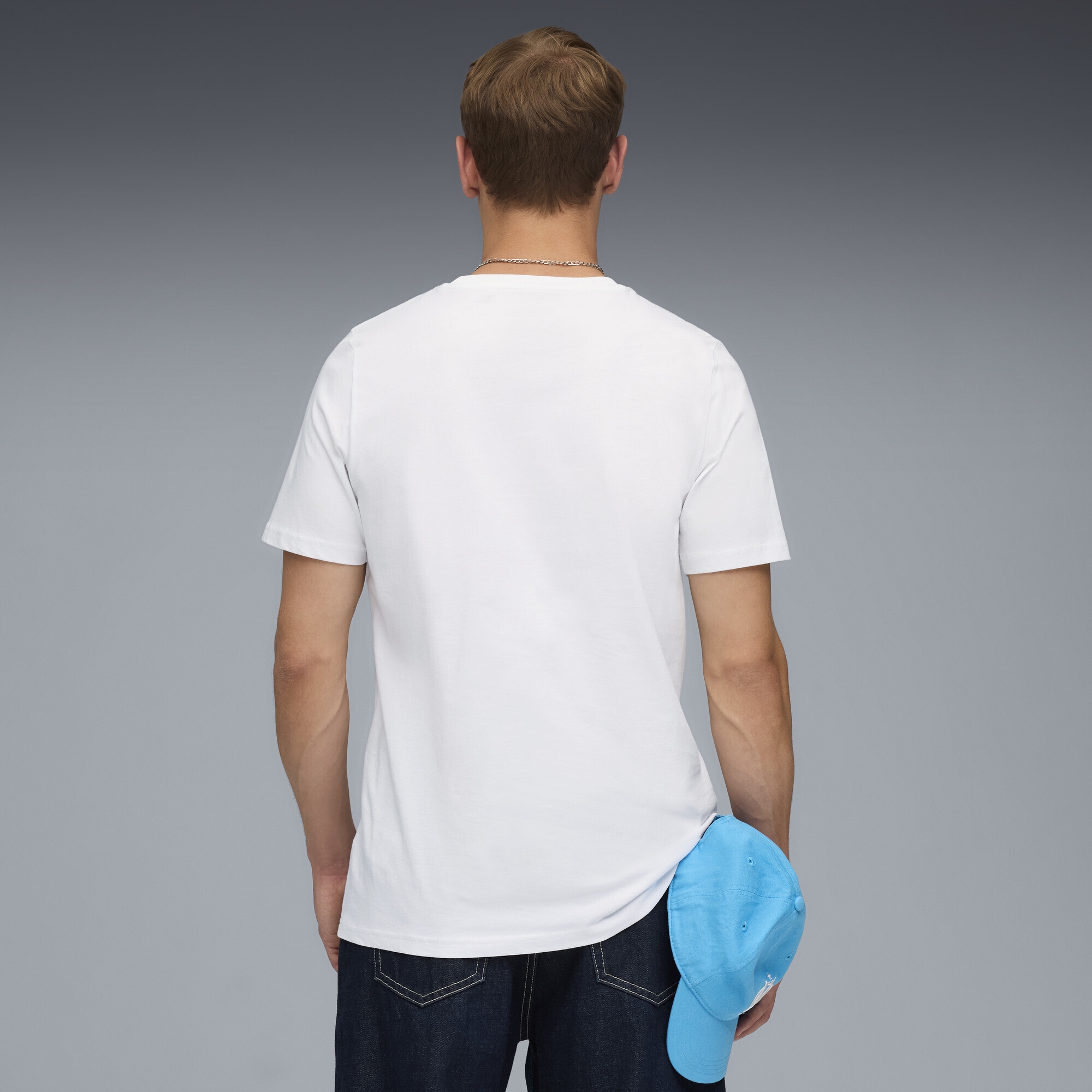 PUMA T-Shirt »Olympique de Marseille FtblEssentials T-Shirt Herren«