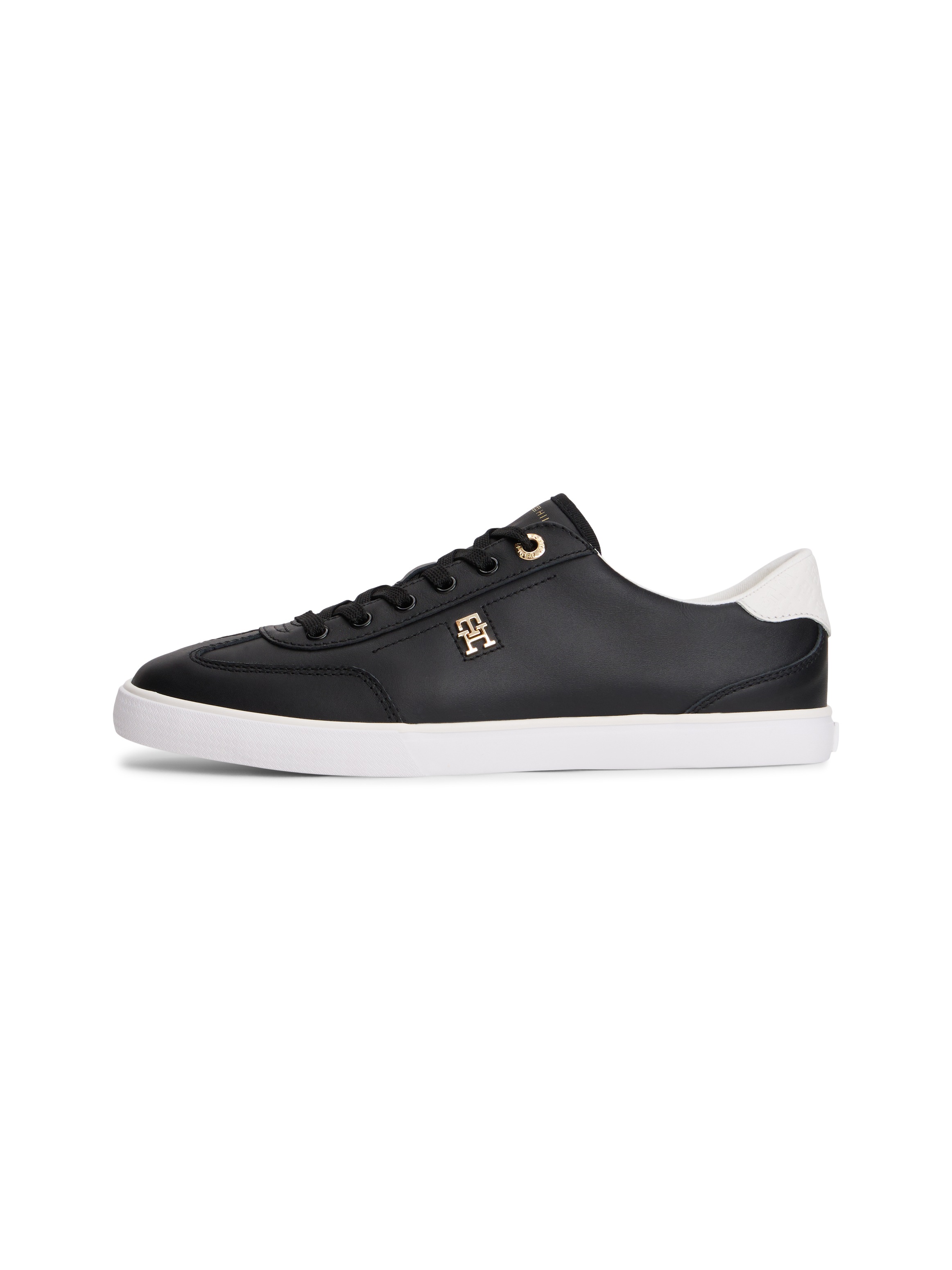 Tommy Hilfiger Plateausneaker »TH CHIC LOW PROFILE VULC«  Halbschuh, Schnürschuh, Freizeitschuh mit seitlichem TH-Logo