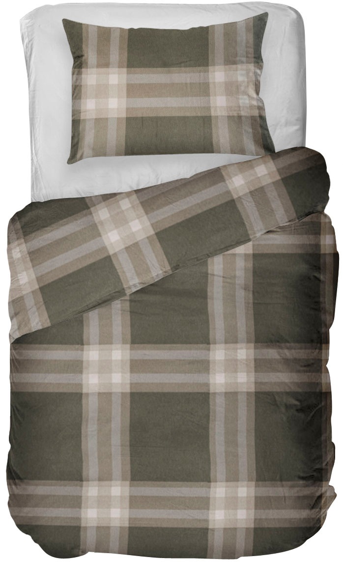 kayori Bettwäsche "Gassho" 2 Stk. tlg. Bio-Baumwolle-Flanell günstig online kaufen