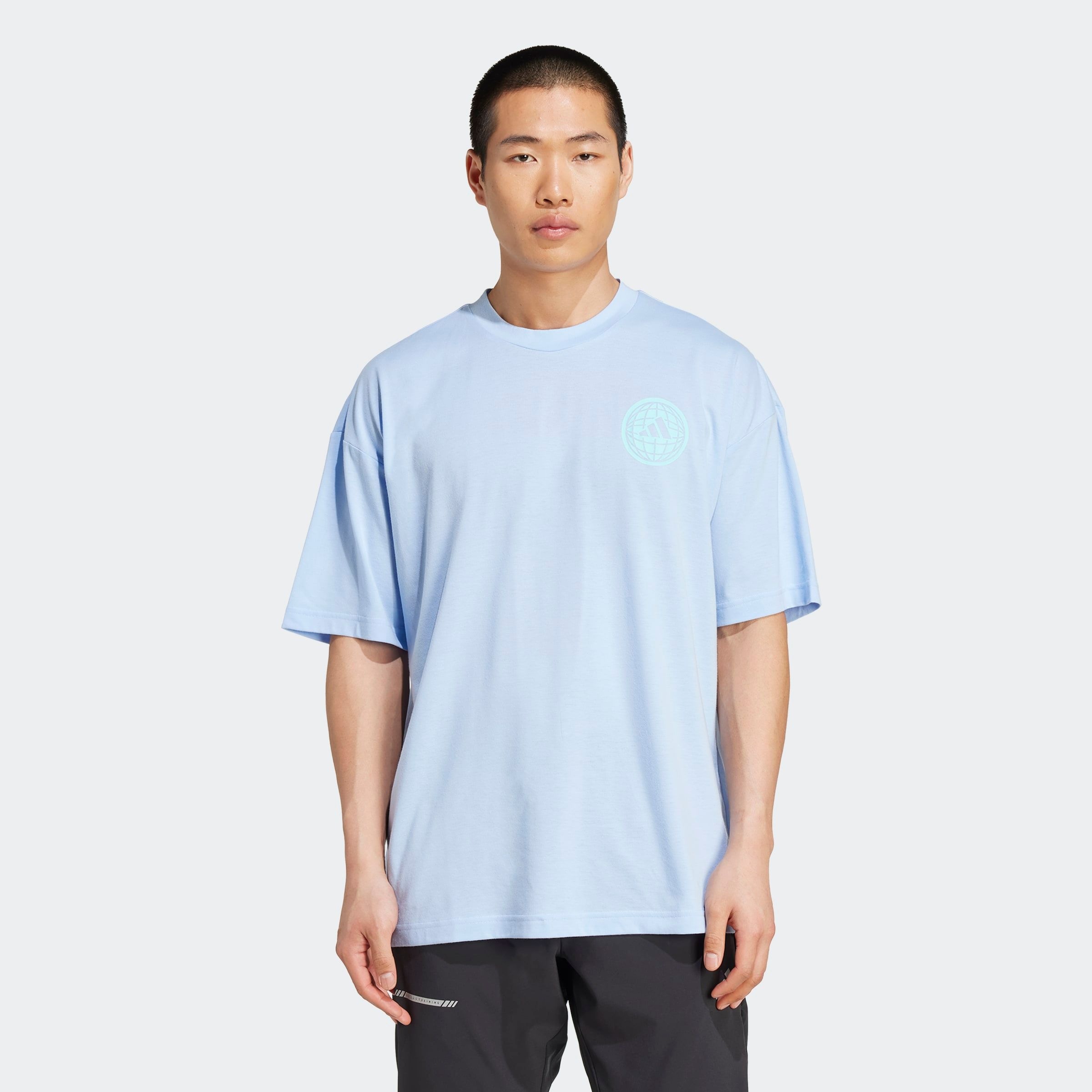 adidas Performance T-Shirt "GFX TEE GLOB Q3" günstig online kaufen