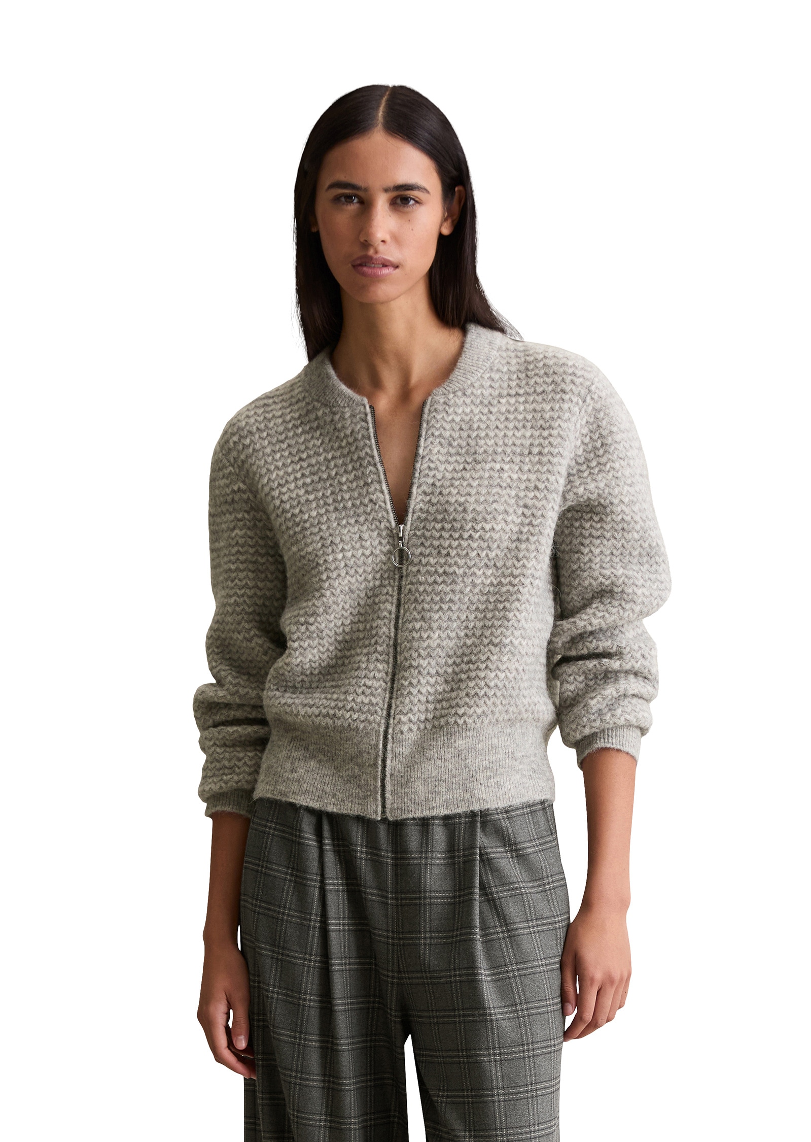 Marc OPolo DENIM Cardigan "aus Schurwolle-Alpakawolle-Mix" günstig online kaufen