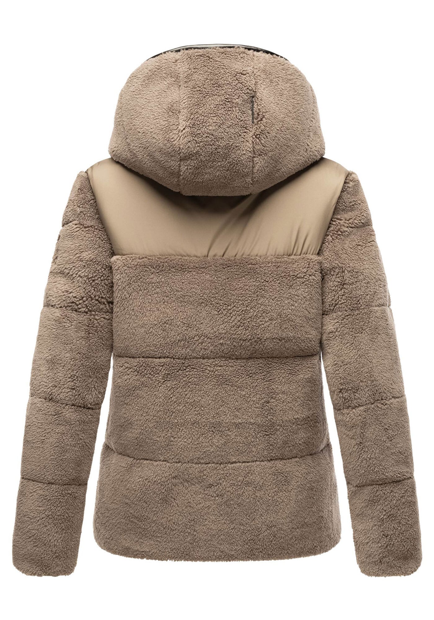 Marikoo Winterjacke »Kaguraa«, warme Teddyfell Sherpa Jacke