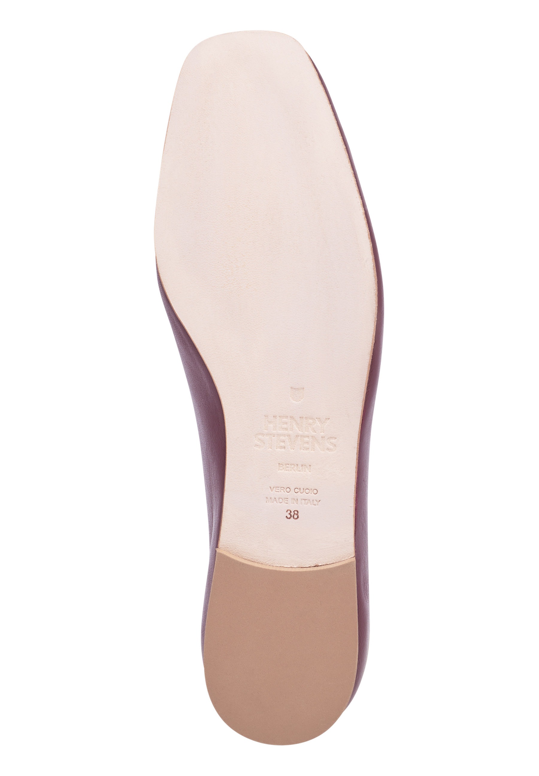 Henry Stevens Ballerina »Audrey B Businessschuh«, Damen Halbschuhe Leder handgefertigt, Slipper
