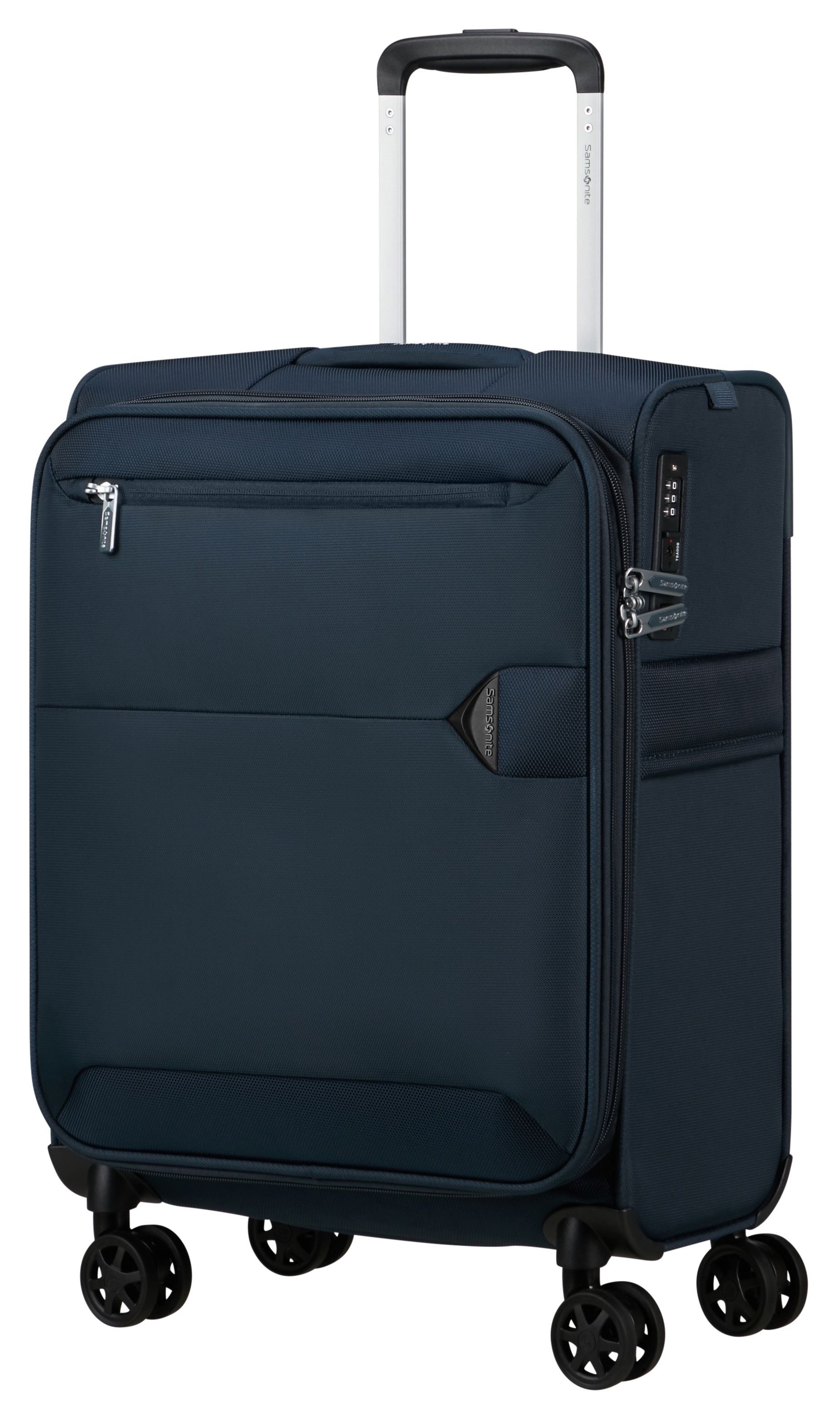 SAMSONITE Weichgepäck-Trolley "URBIFY, verschiedene Größen", blau, Recycle-Polyester, Koffer, Koffer Reisegepäck Weichgepäckkoffer Volumenerweiterung