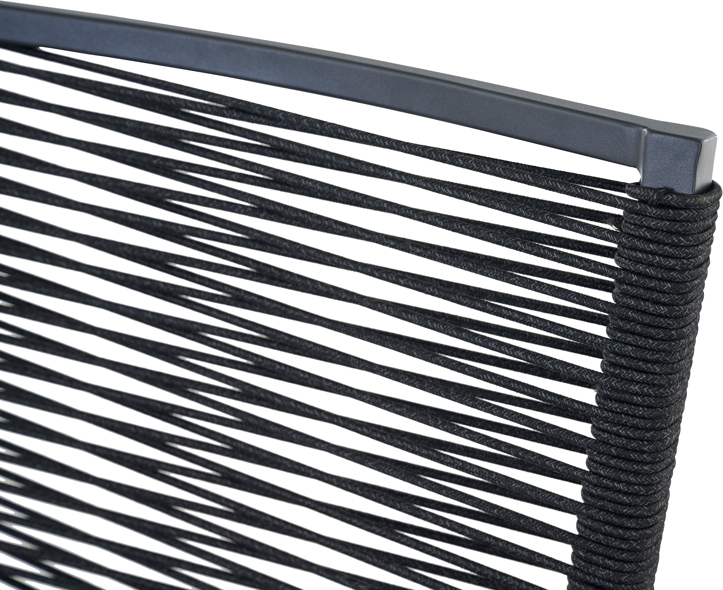 Siena Garden Gartensessel »BOLOGNA Stapelsessel« Aluminiumgestell, Rope Geflecht