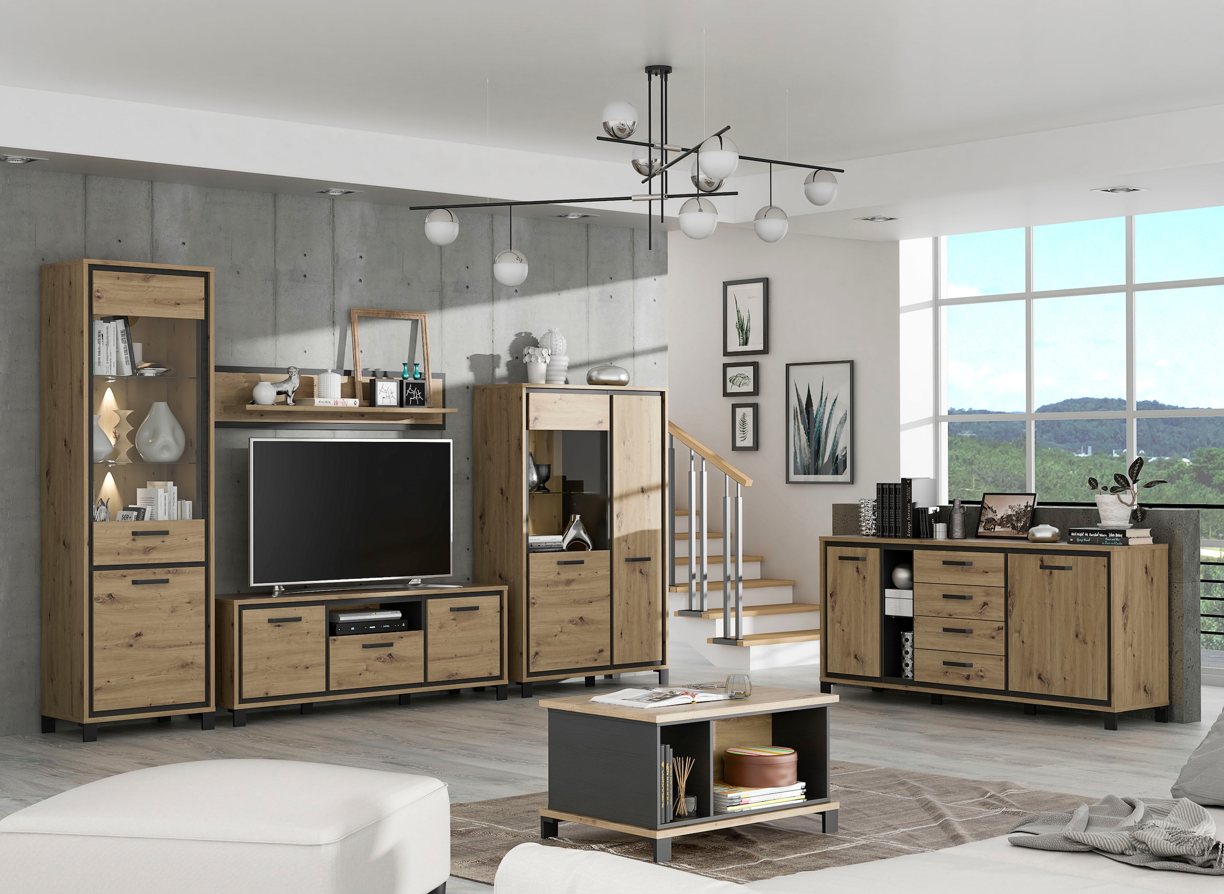 FORTE Sideboard »Trondheim«, Breite 177 cm