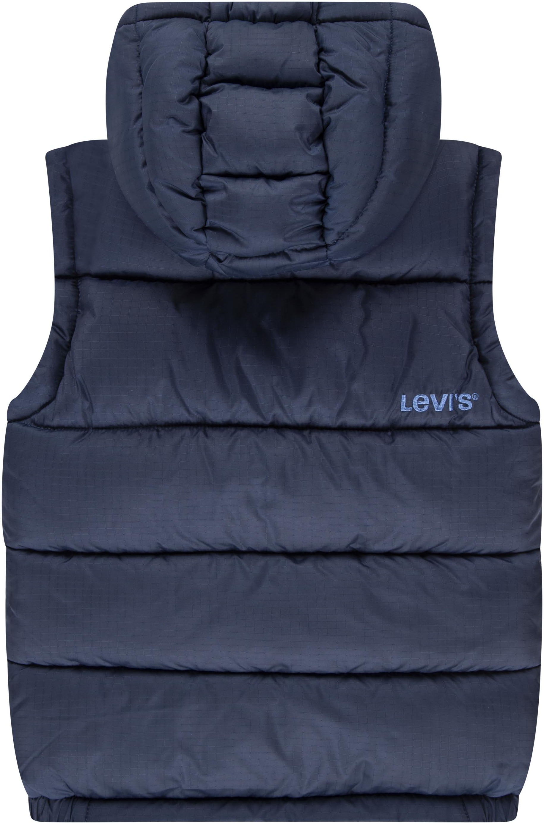 Levi's® Kids Steppweste »LVB ESSENTIAL VEST«, mit farblich abgesetztem Reißverschluss