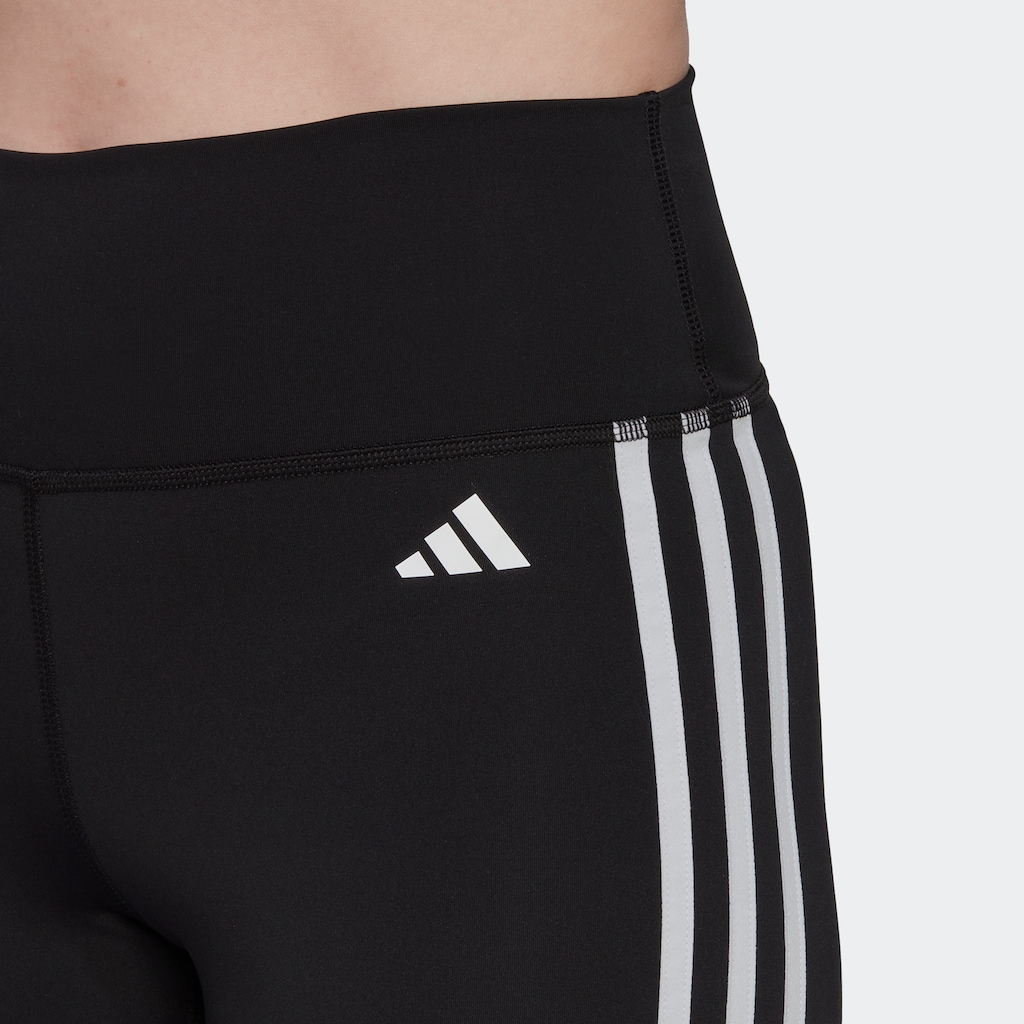 adidas Performance Shorts »TRAINING ESSENTIALS 3STREIFEN HIGHWAISTED KURZE«, (1 tlg.)