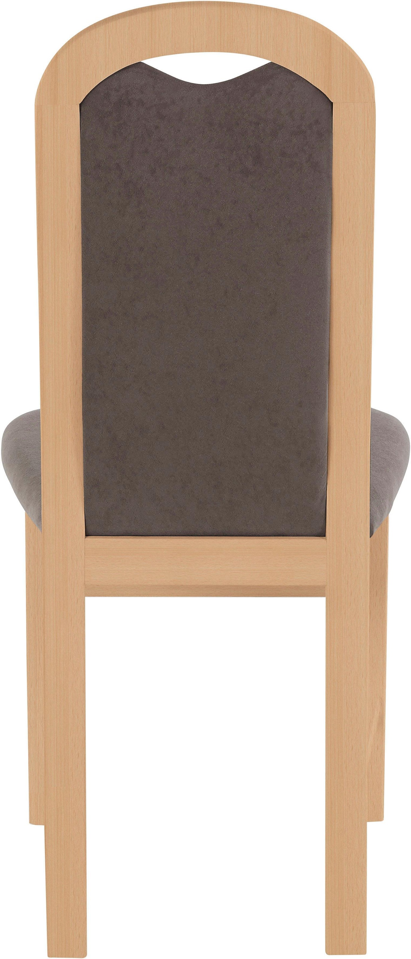 INOSIGN Esszimmerstuhl »Paris«, (Set), 2 St., Webstoff, mit schönem Webstoff Bezug und Holzgestell, Sitzhöhe 47,5 cm