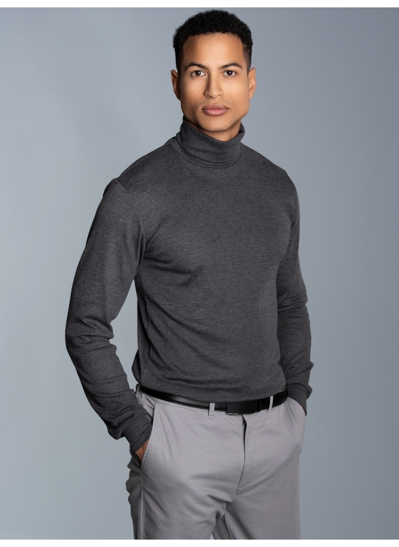 Trigema Rollkragenshirt "TRIGEMA Langarm Ski- und Sport-Rollkragenpullover" 1 Stk.