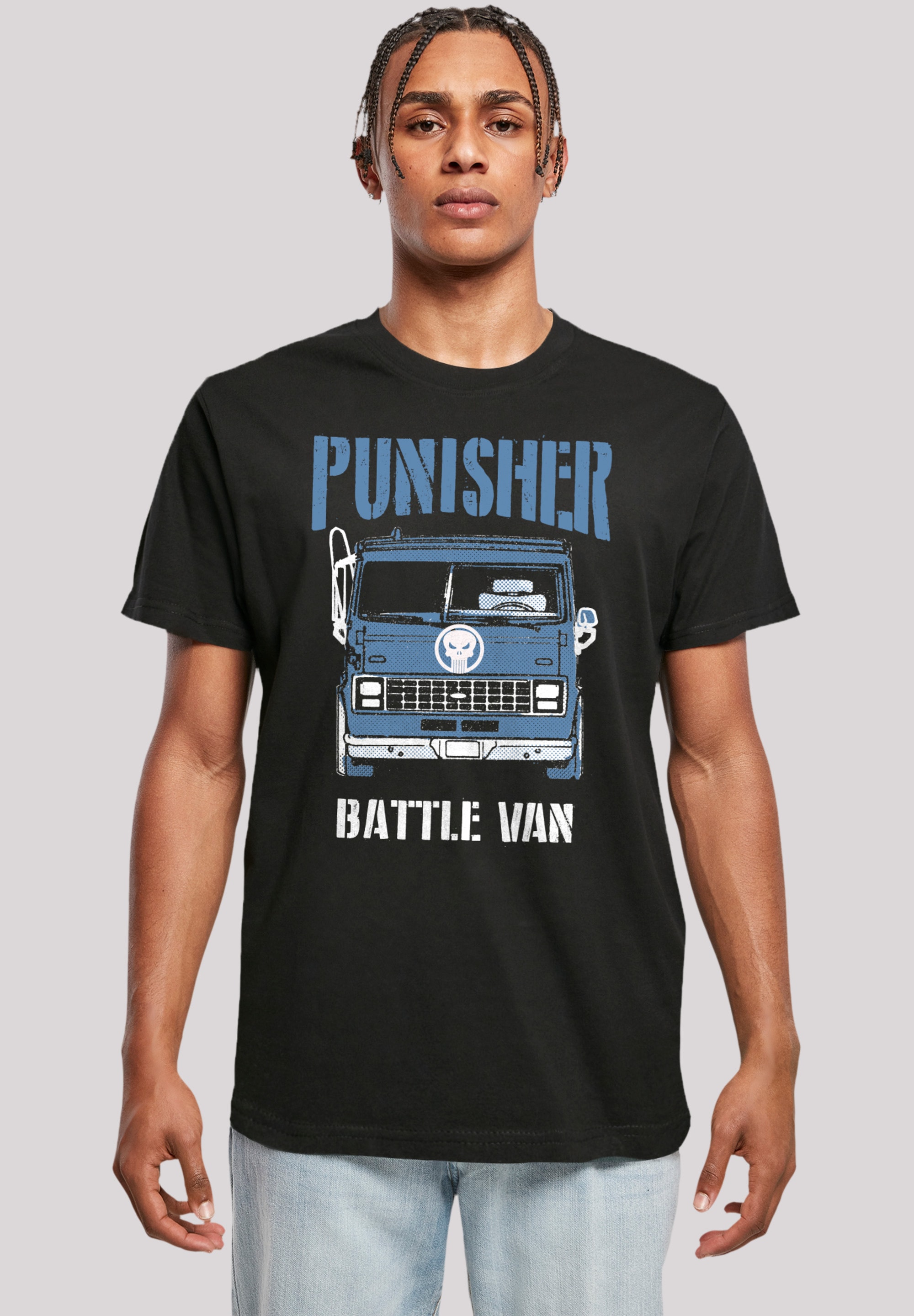 F4NT4STIC T-Shirt "Marvel Punisher Battle Van II", Premium Qualität günstig online kaufen